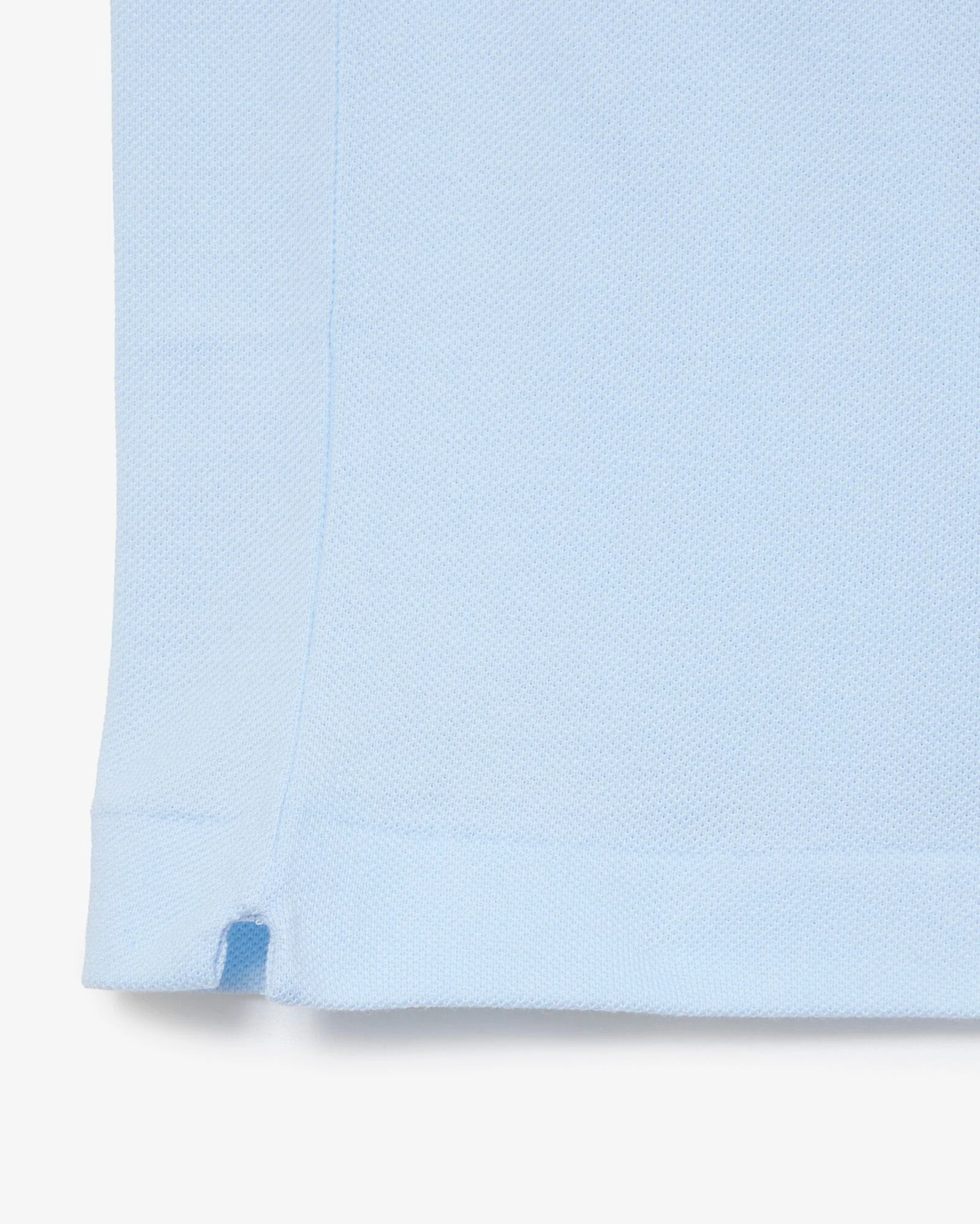 Lacoste Classic Fit L.12.12 Mens Short Sleeve Polo Shirt - Light Blue T01 - Image 6