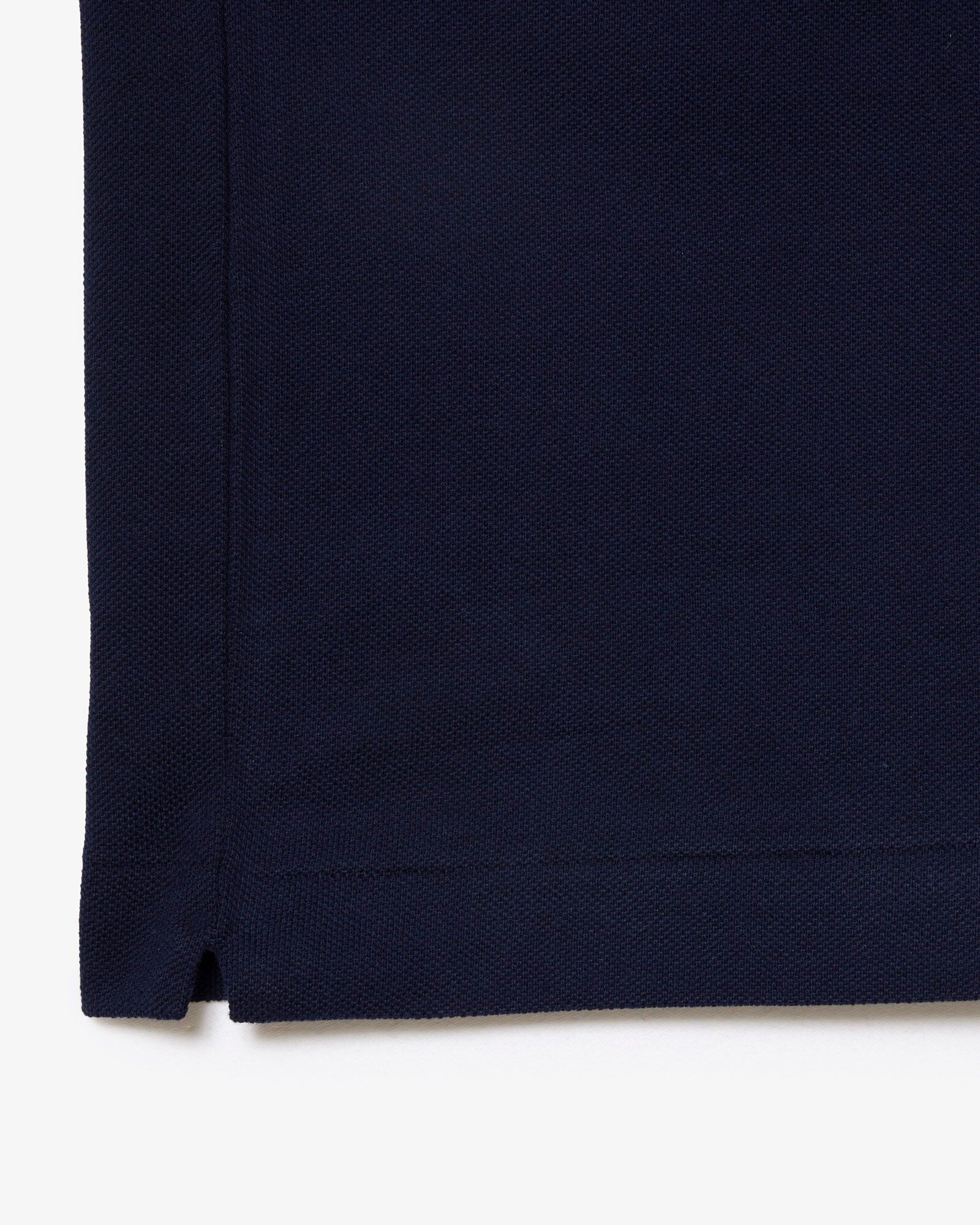 Lacoste Classic Fit L.12.12 Mens Short Sleeve Polo Shirt - Navy Blue 166 - Image 6