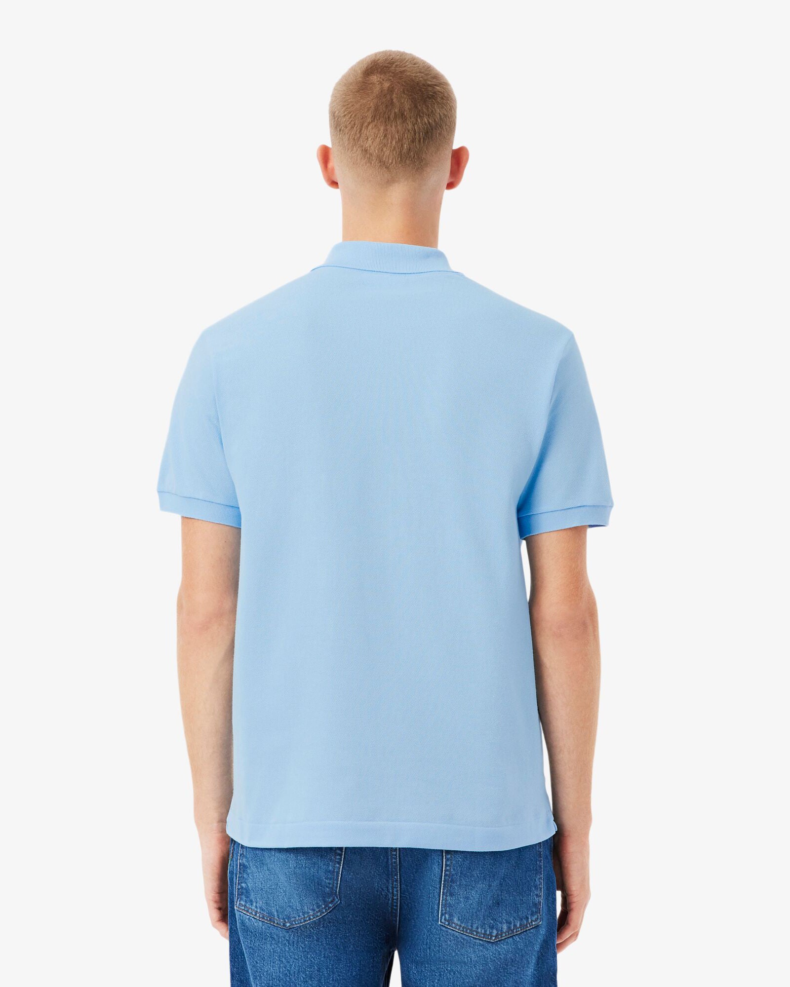 Lacoste Classic Fit L.12.12 Mens Short Sleeve Polo Shirt - Overview HBP - Image 4