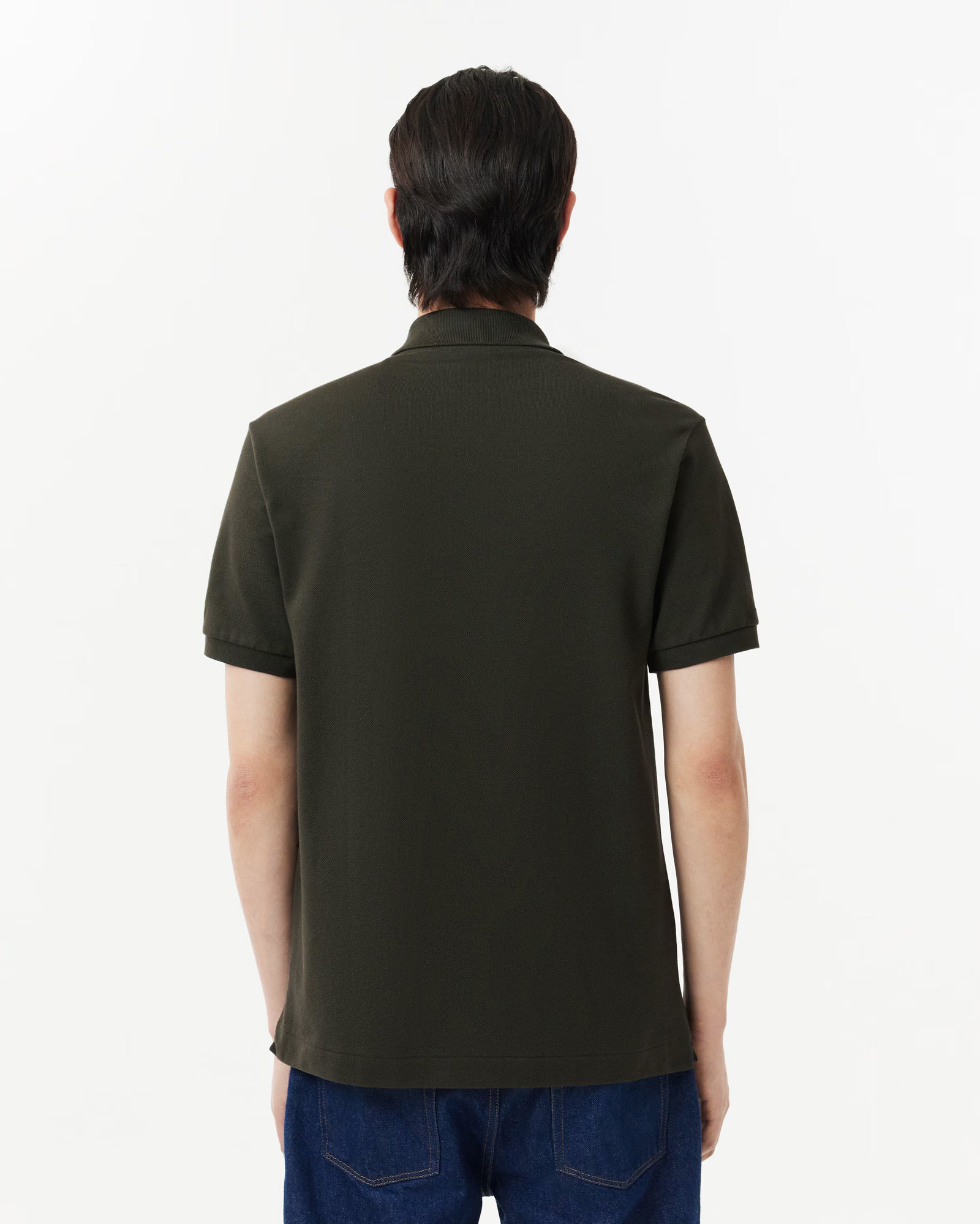 Lacoste Classic Fit L.12.12 Mens Short Sleeve Polo Shirt - Sapwood L7A - Image 4