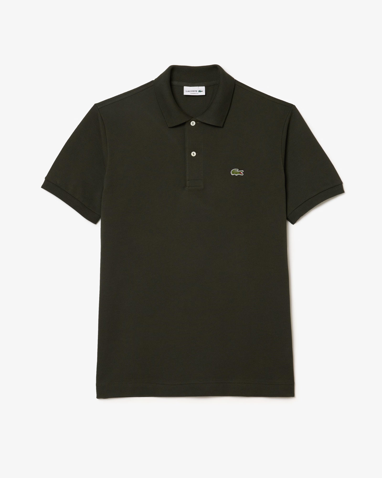 Lacoste Classic Fit L.12.12 Mens Short Sleeve Polo Shirt - Sapwood L7A - Image 6