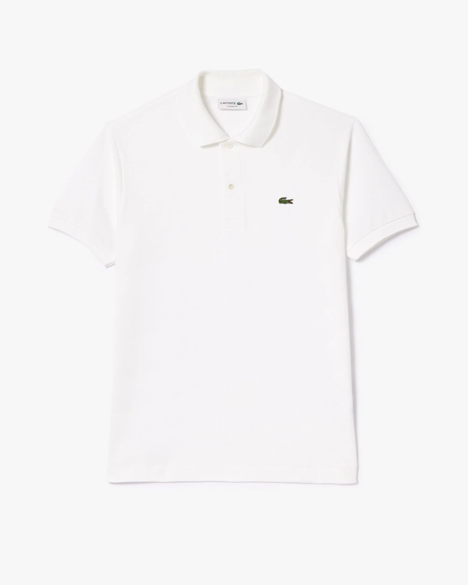 Lacoste Classic Fit L.12.12 Mens Short Sleeve Polo Shirt - White 001 - Image 7