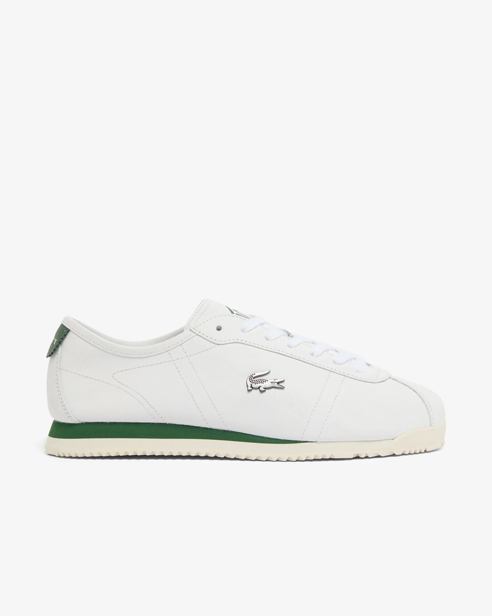 Lacoste Club-Low Mens Trainers - White/Off White 65T - Image 6