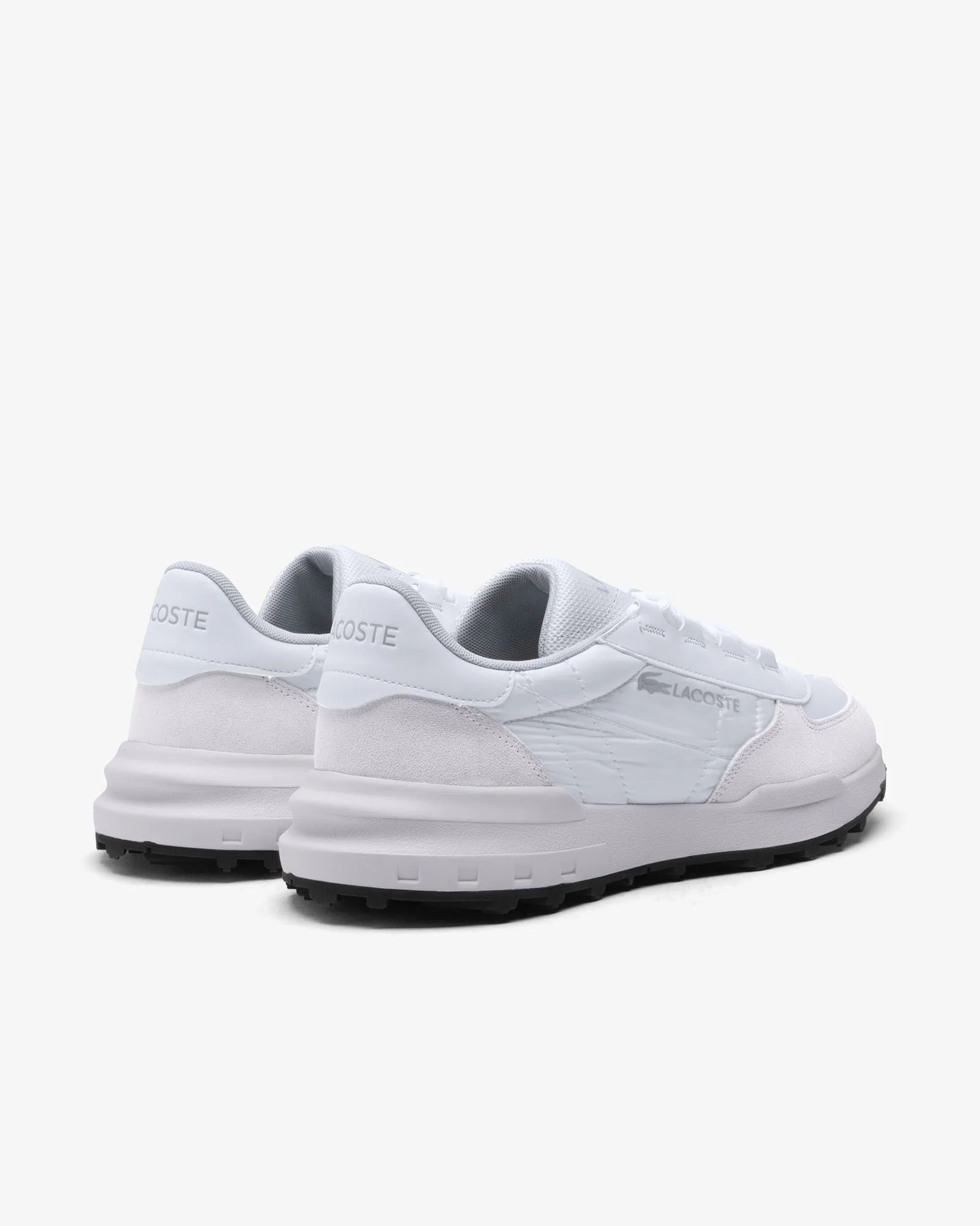 Lacoste Elite Active Evo Mens Trainers - White/Light Grey 14X - Image 5