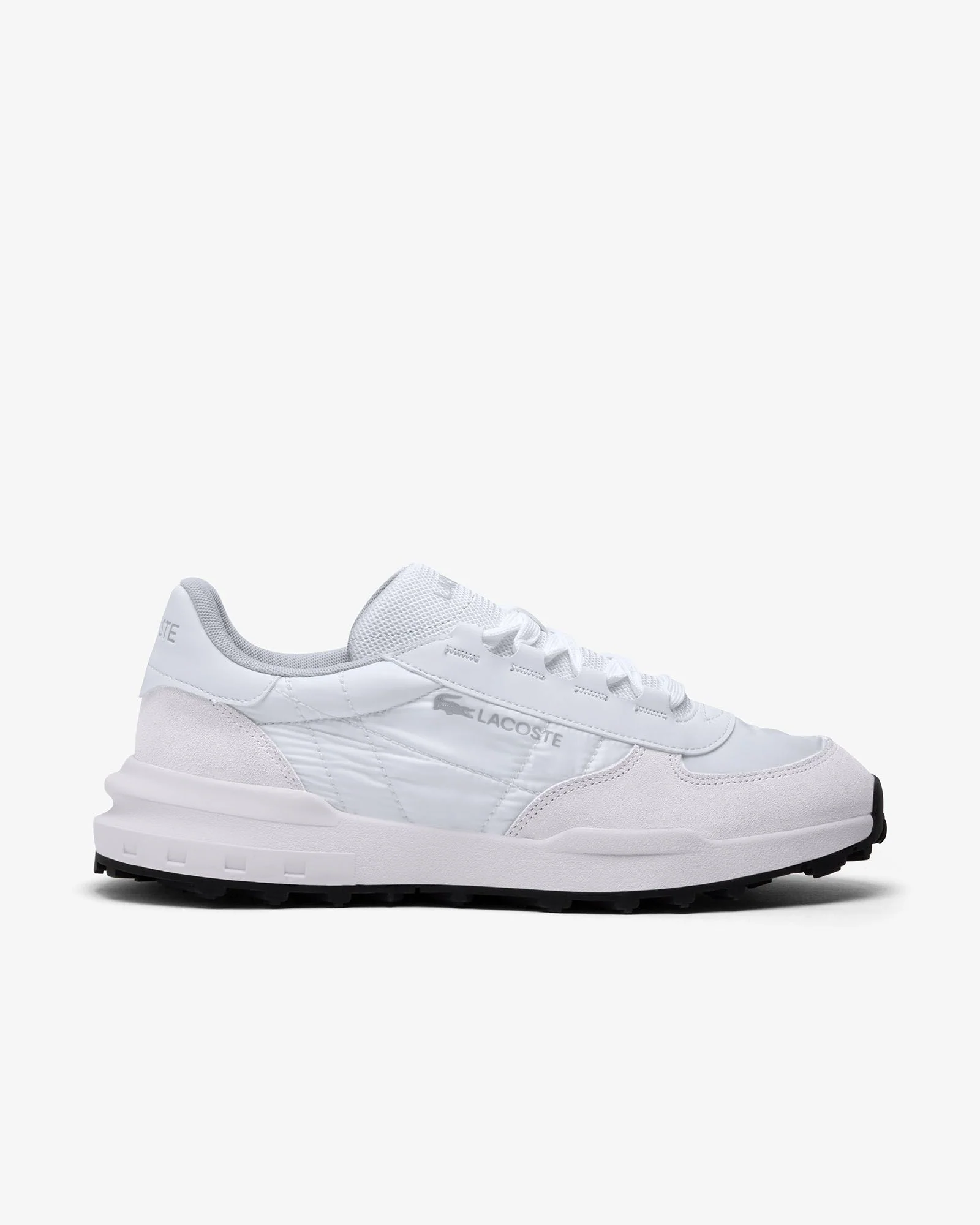 Lacoste Elite Active Evo Mens Trainers - White/Light Grey 14X - Image 6