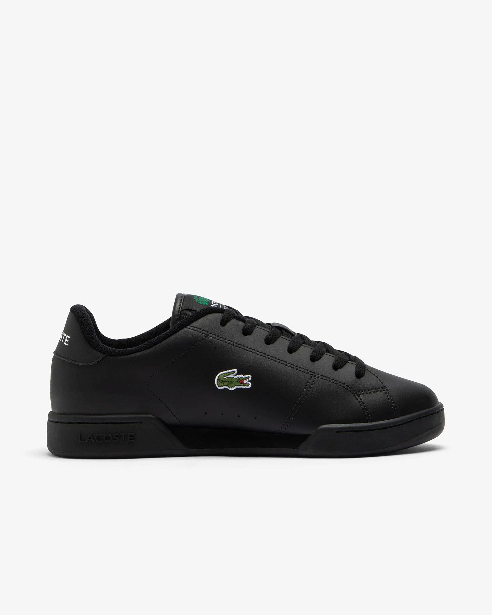 Lacoste Mens Carnaby Cup Sneakers - Black/Black 02H - Image 4