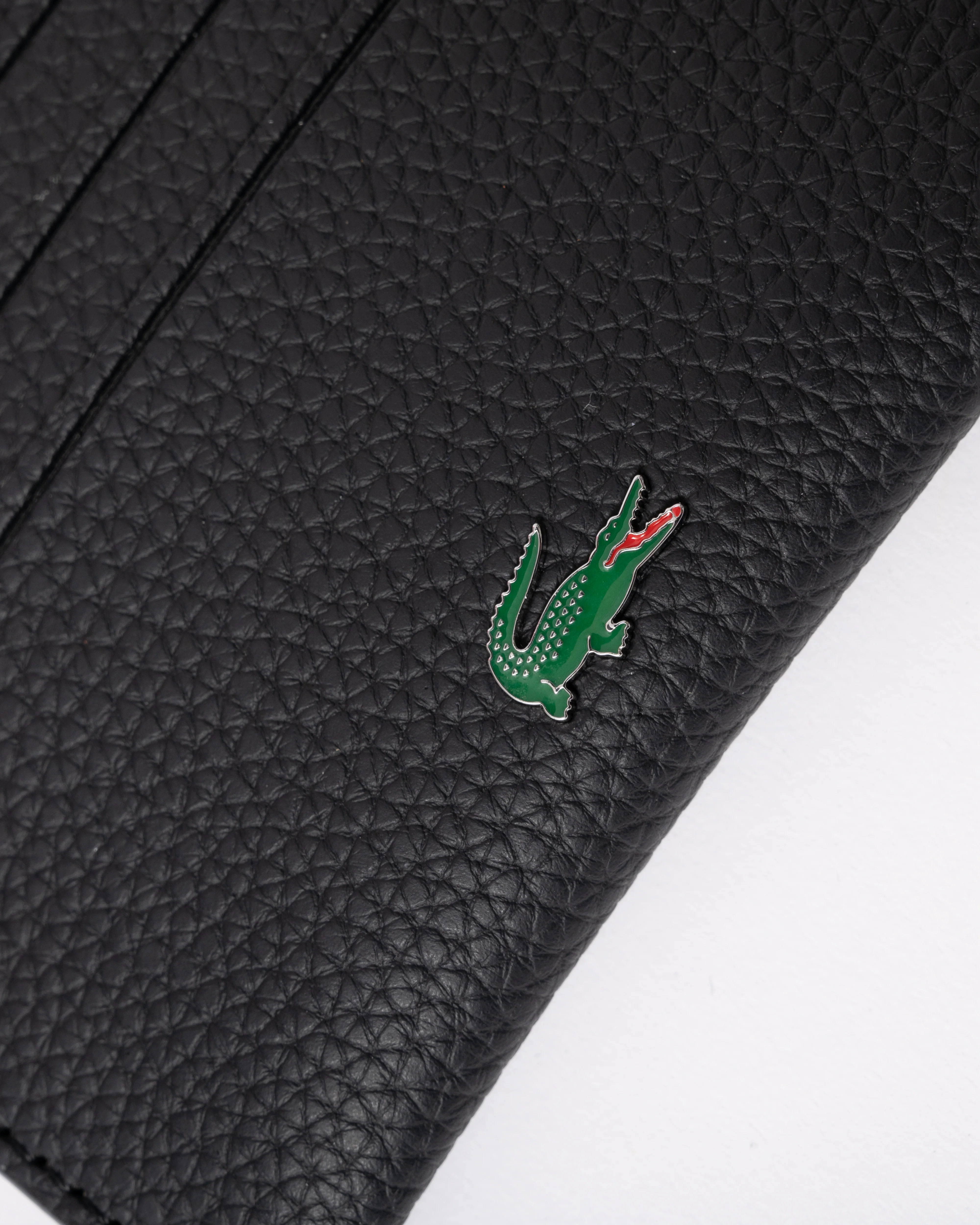 Lacoste Mens Credit Card Holder - Noir 000 - Image 4