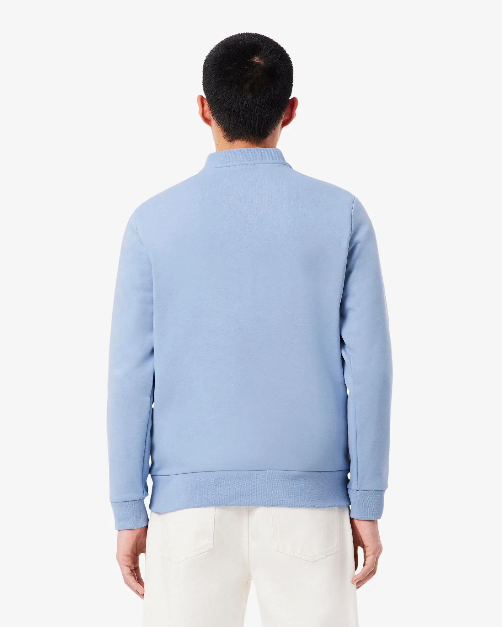 Lacoste Mens Crew Neck Fleece Sweatshirt - Aphylla AEY - Image 4