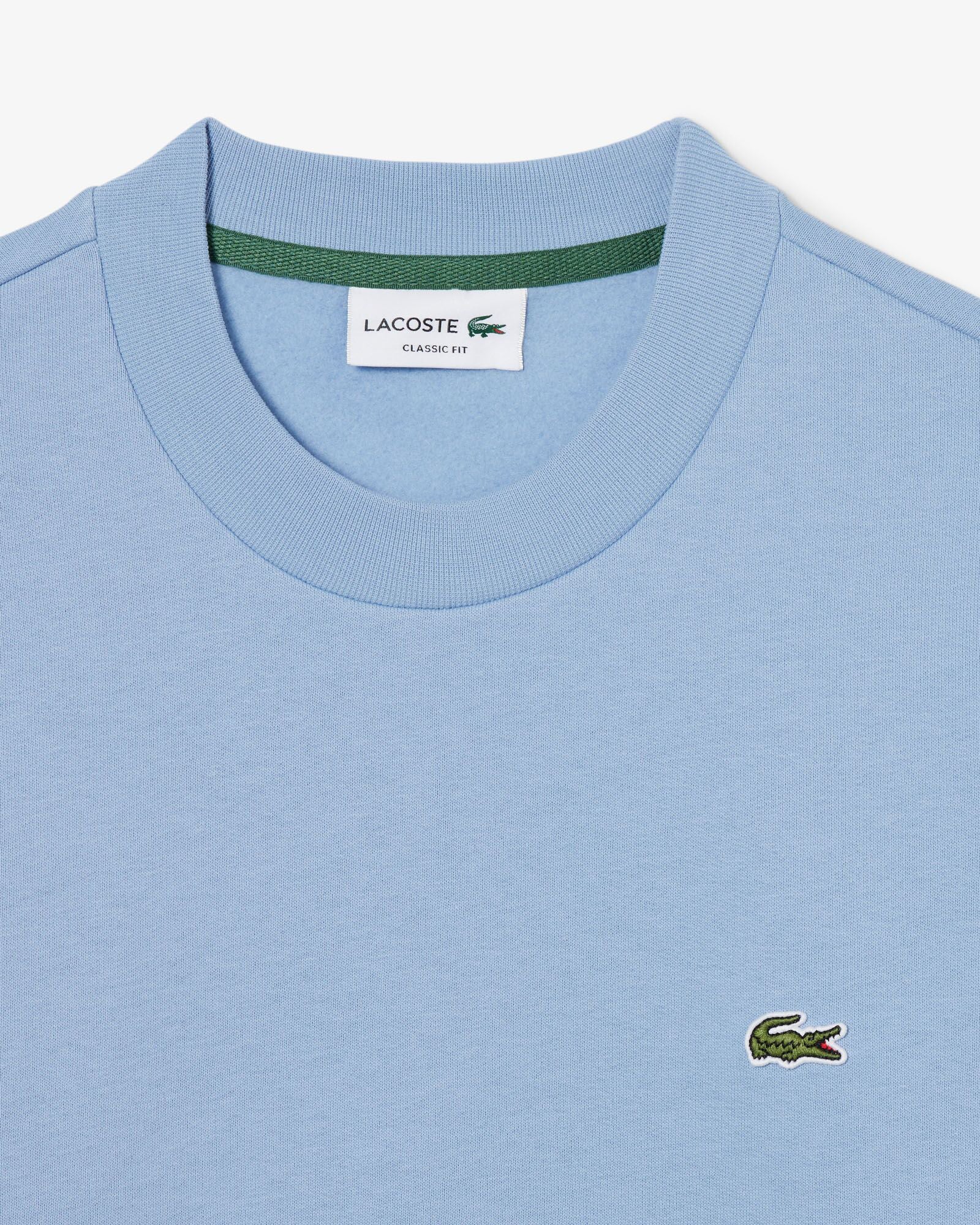 Lacoste Mens Crew Neck Fleece Sweatshirt - Aphylla AEY - Image 5