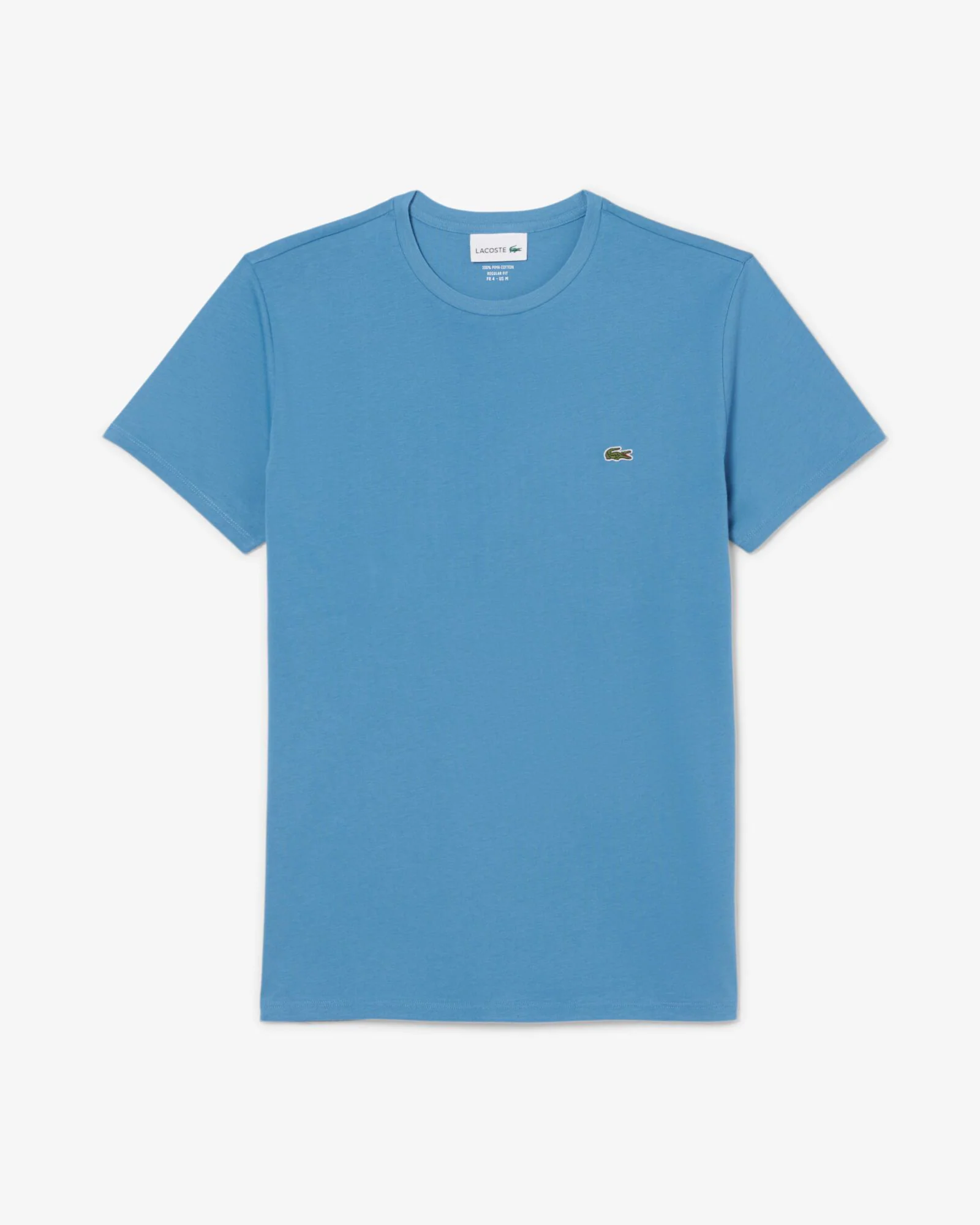 Lacoste Mens Crew Neck Pima Cotton Jersey T-Shirt - Abyss Blue JBK - Image 7