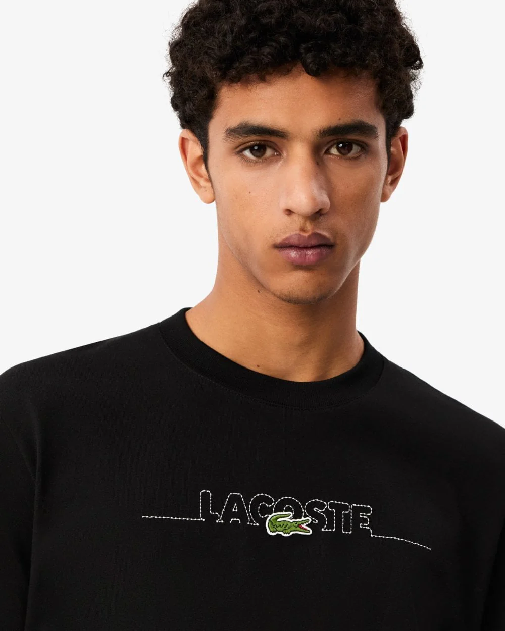Lacoste Mens French Made Embroidered T-Shirt - Image 2