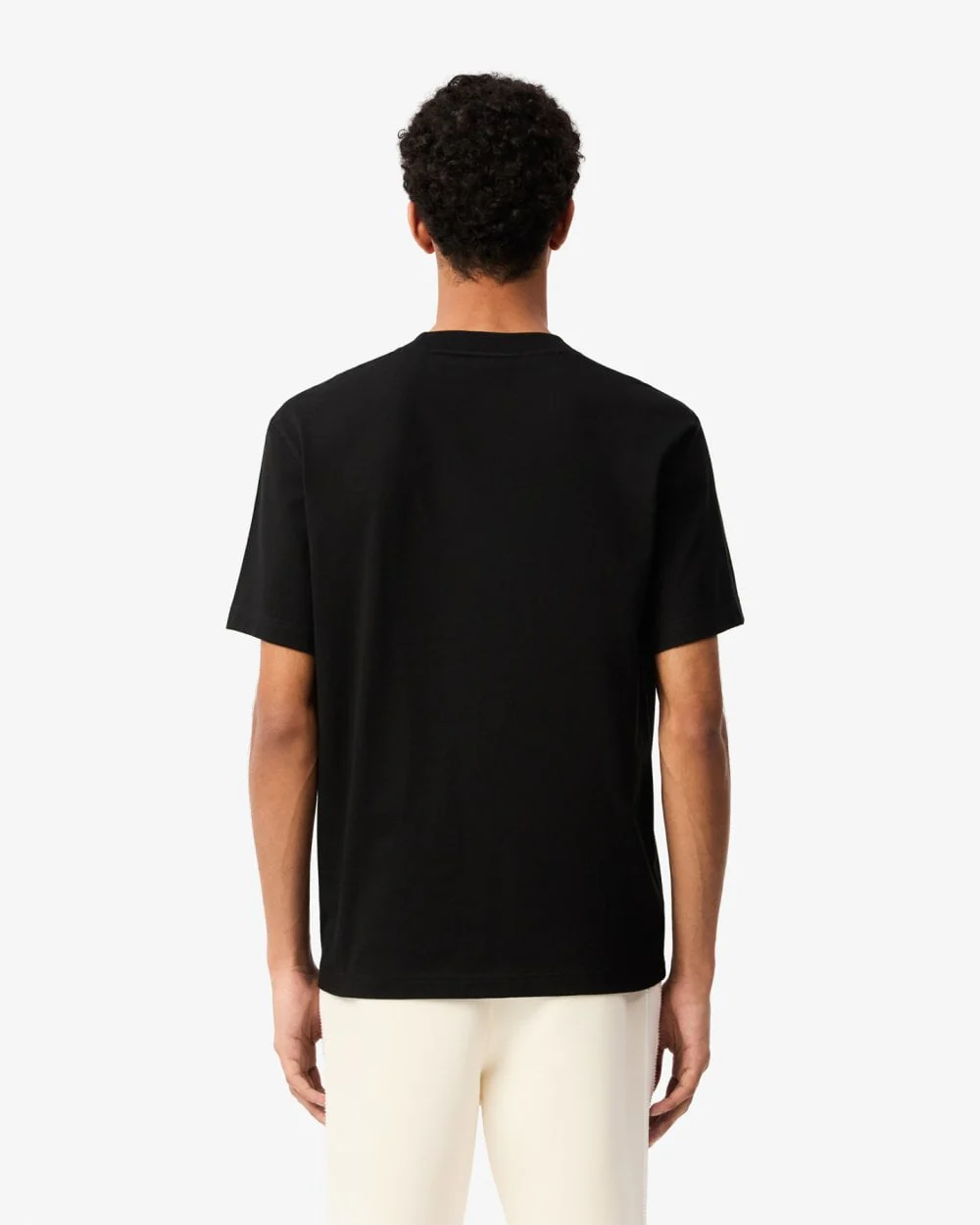 Lacoste Mens French Made Embroidered T-Shirt - Image 3