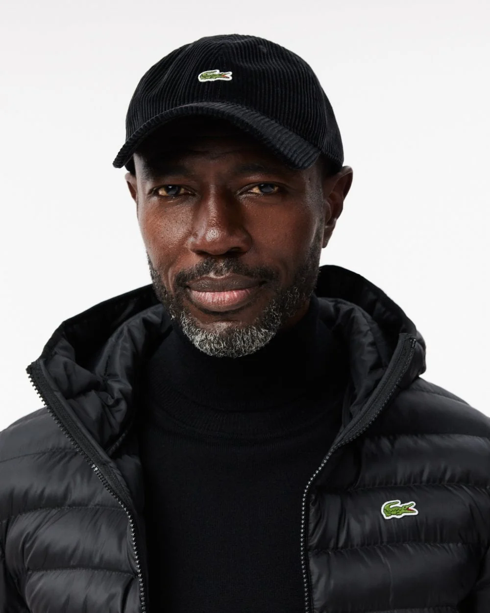 Lacoste Mens Hooded Puffer Jacket BH2909 - Black 031 - Image 2
