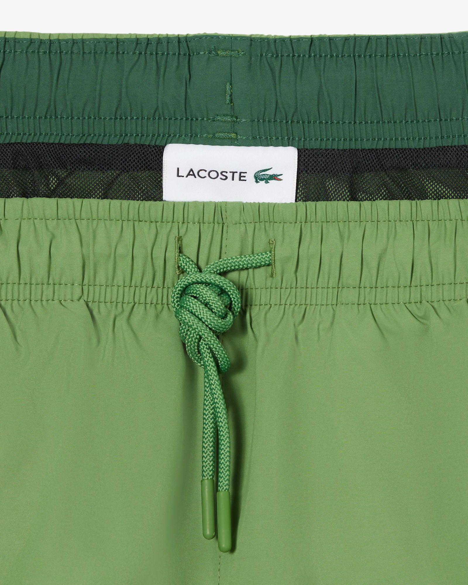 Lacoste Mens Light Quick-Dry Swim Shorts - Lamb's Lettuce/Green 37I - Image 5