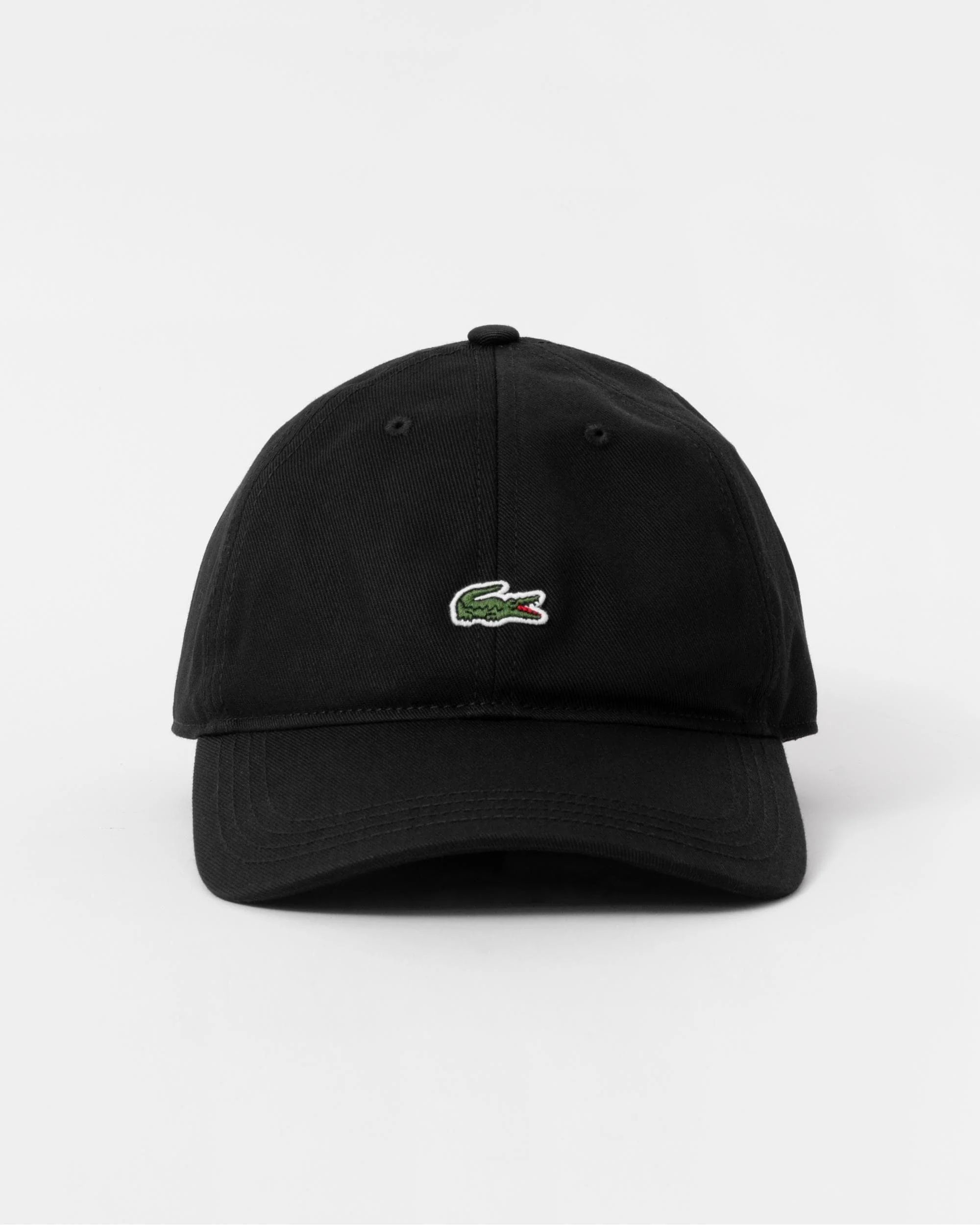 Lacoste Mens Organic Cotton Twill Cap - Black 031 - Image 2