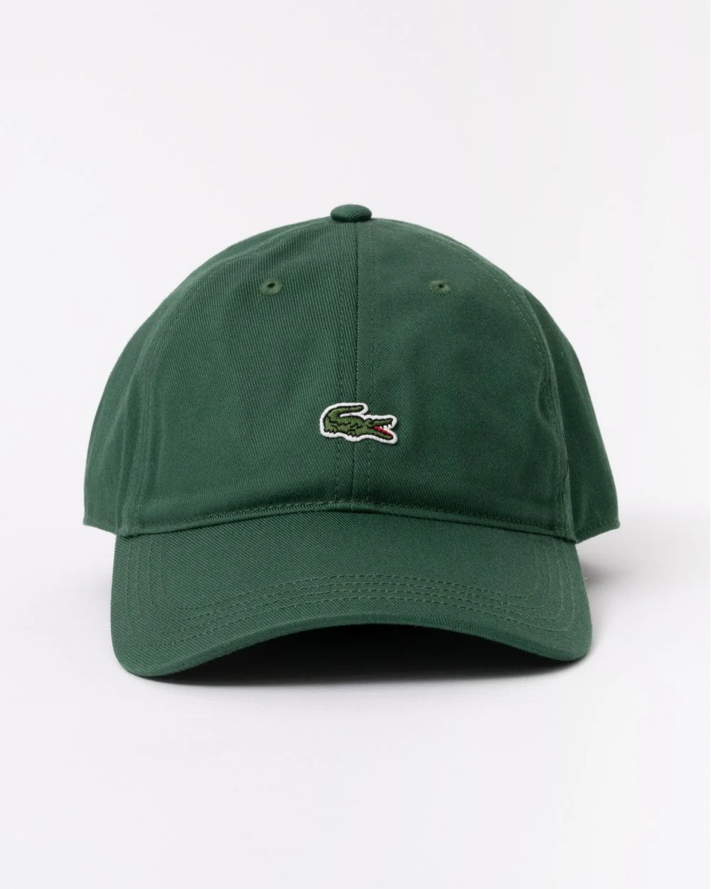 Lacoste Mens Organic Cotton Twill Cap - Green 132 - Image 2