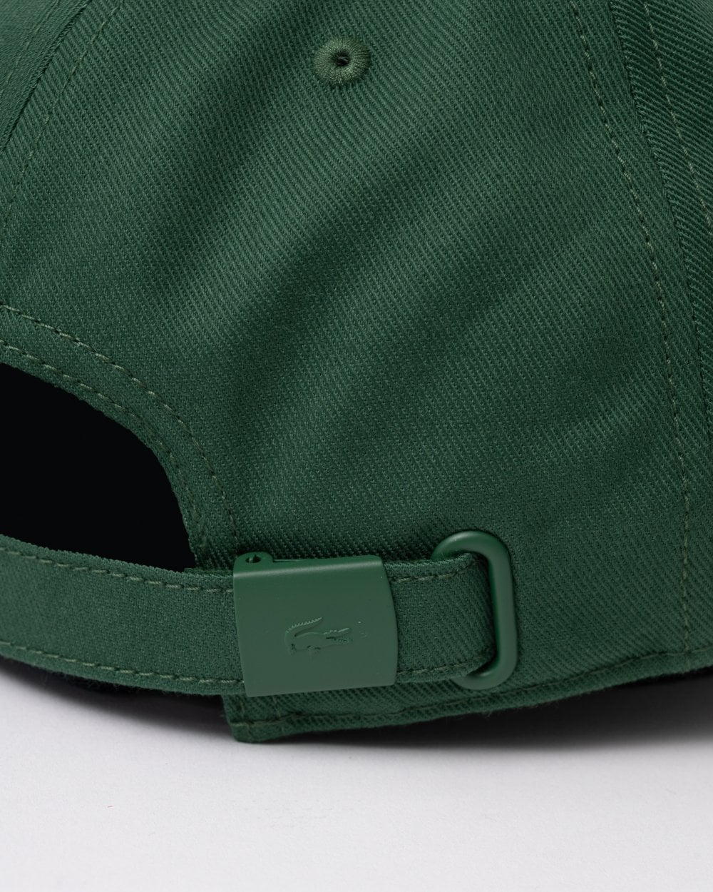 Lacoste Mens Organic Cotton Twill Cap - Green 132 - Image 4