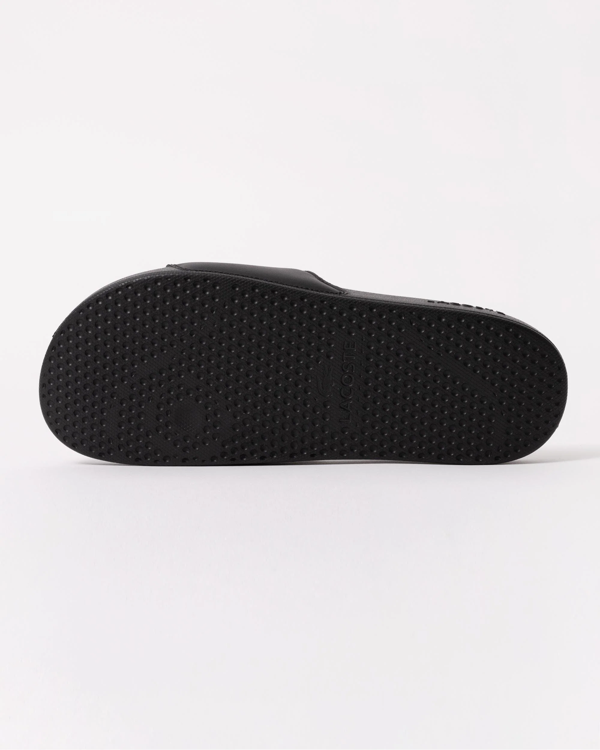 Lacoste Mens Serve Sliders - Black/White 312 - Image 5