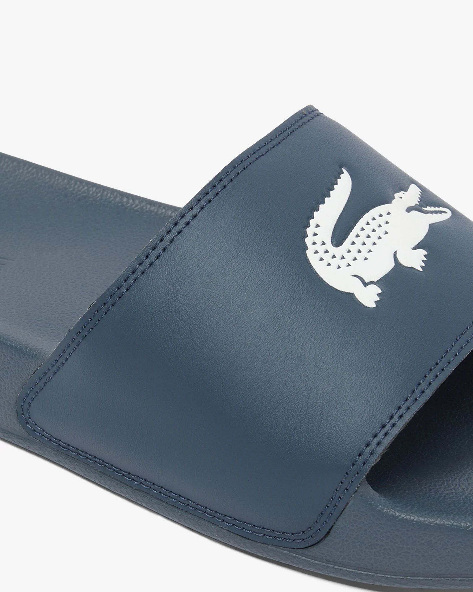 Lacoste Mens Serve Sliders - Navy/White 092 - Image 2