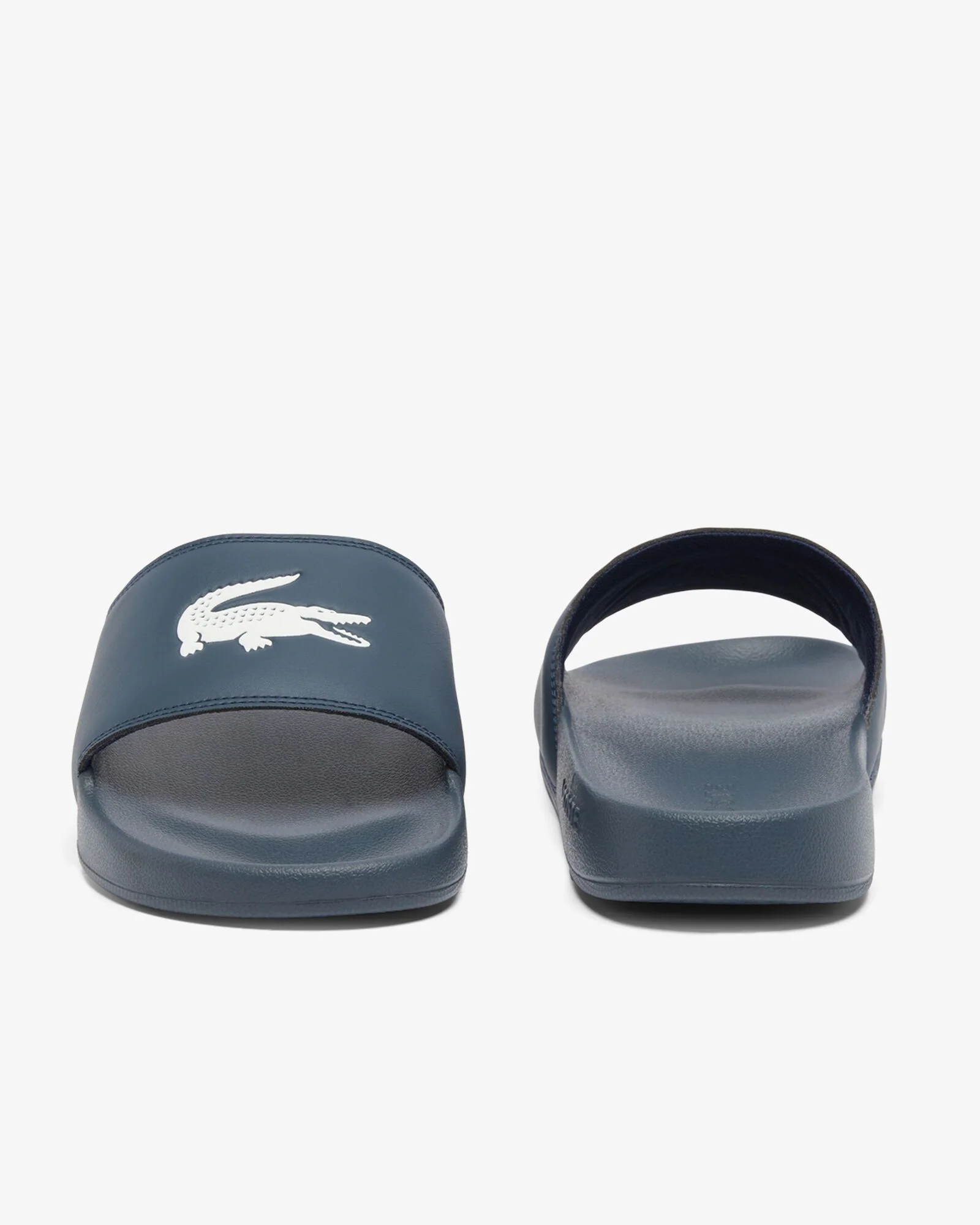 Lacoste Mens Serve Sliders - Navy/White 092 - Image 4