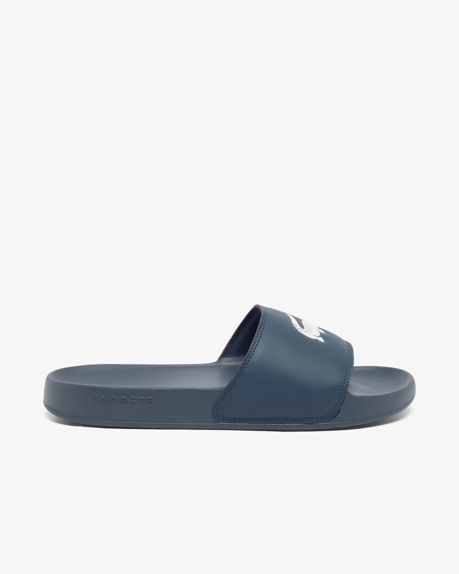 Lacoste Mens Serve Sliders - Navy/White 092 - Image 5