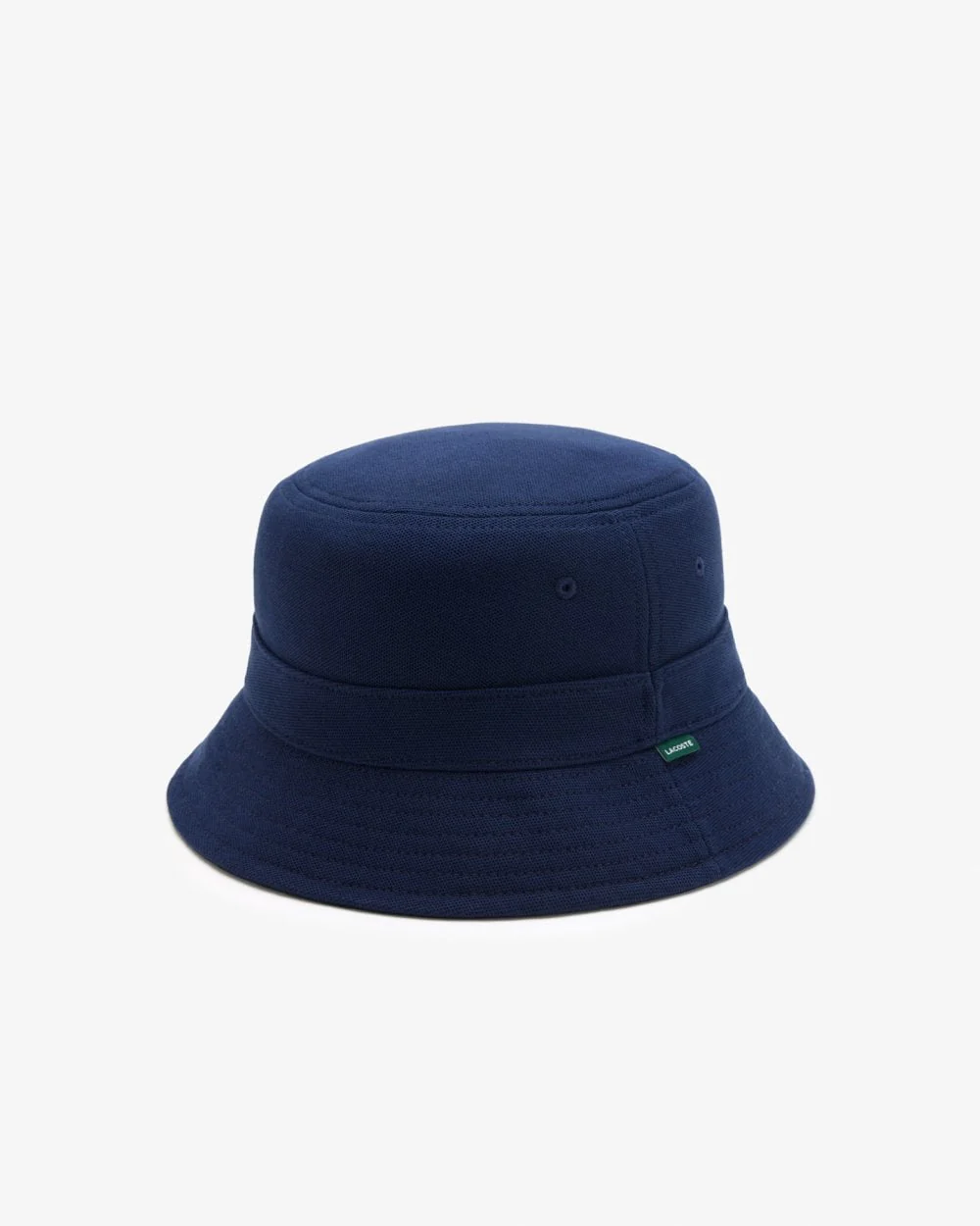 Lacoste Organic Cotton Bucket Hat - Navy Blue 166 - Image 2