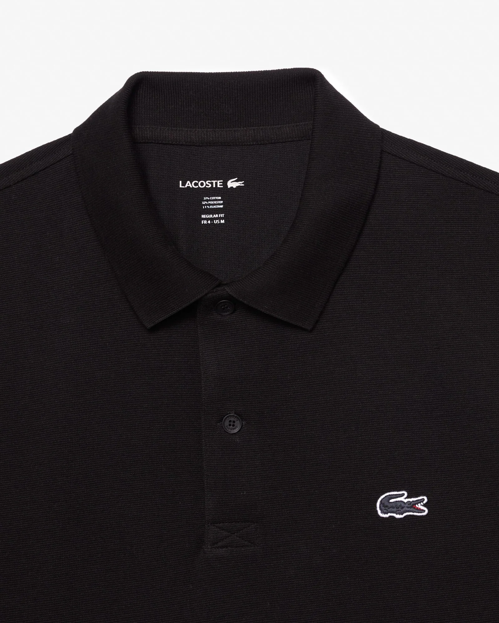 Lacoste Short Sleeved Mens Polo Shirt - Black 031 - Image 5