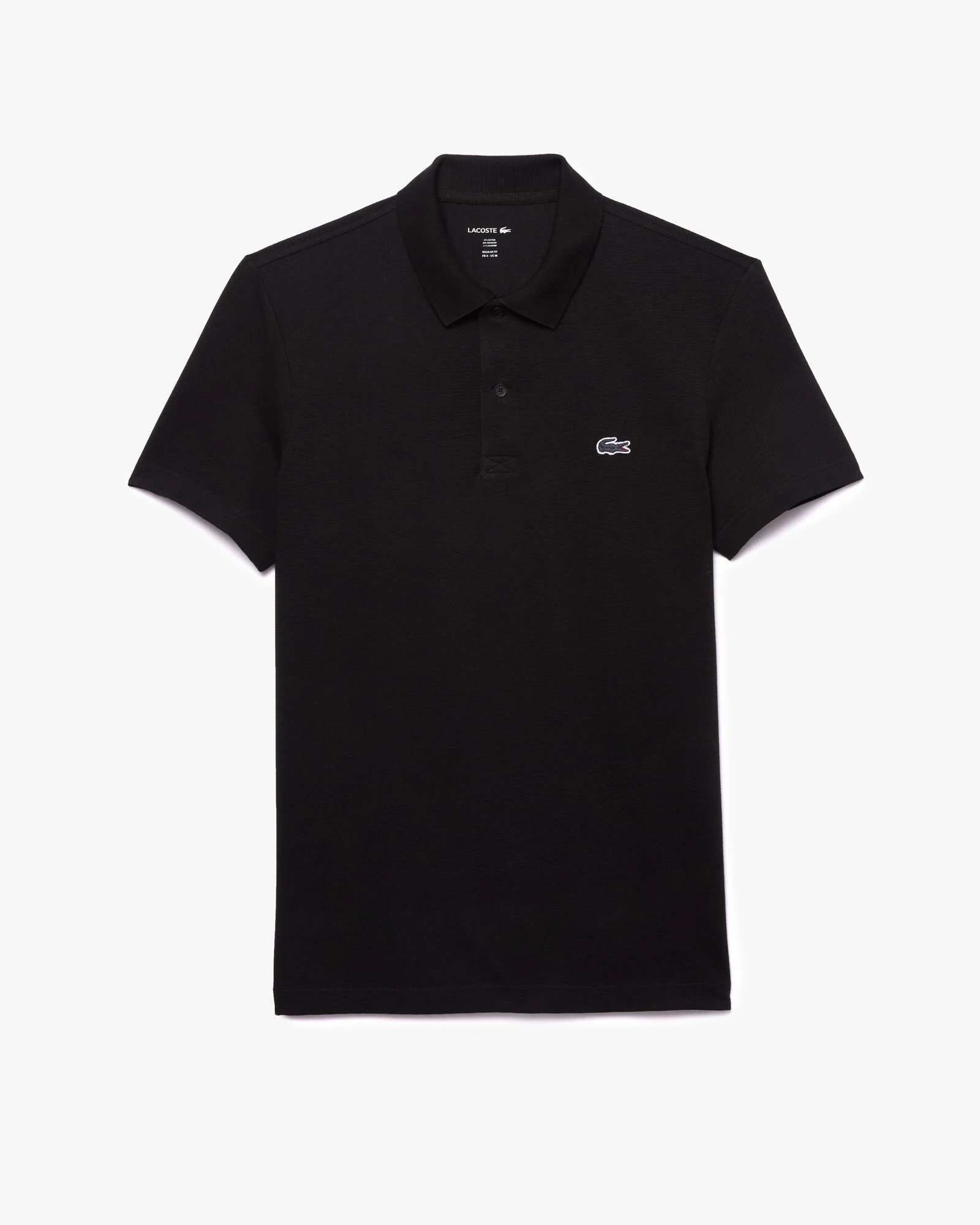 Lacoste Short Sleeved Mens Polo Shirt - Black 031 - Image 7