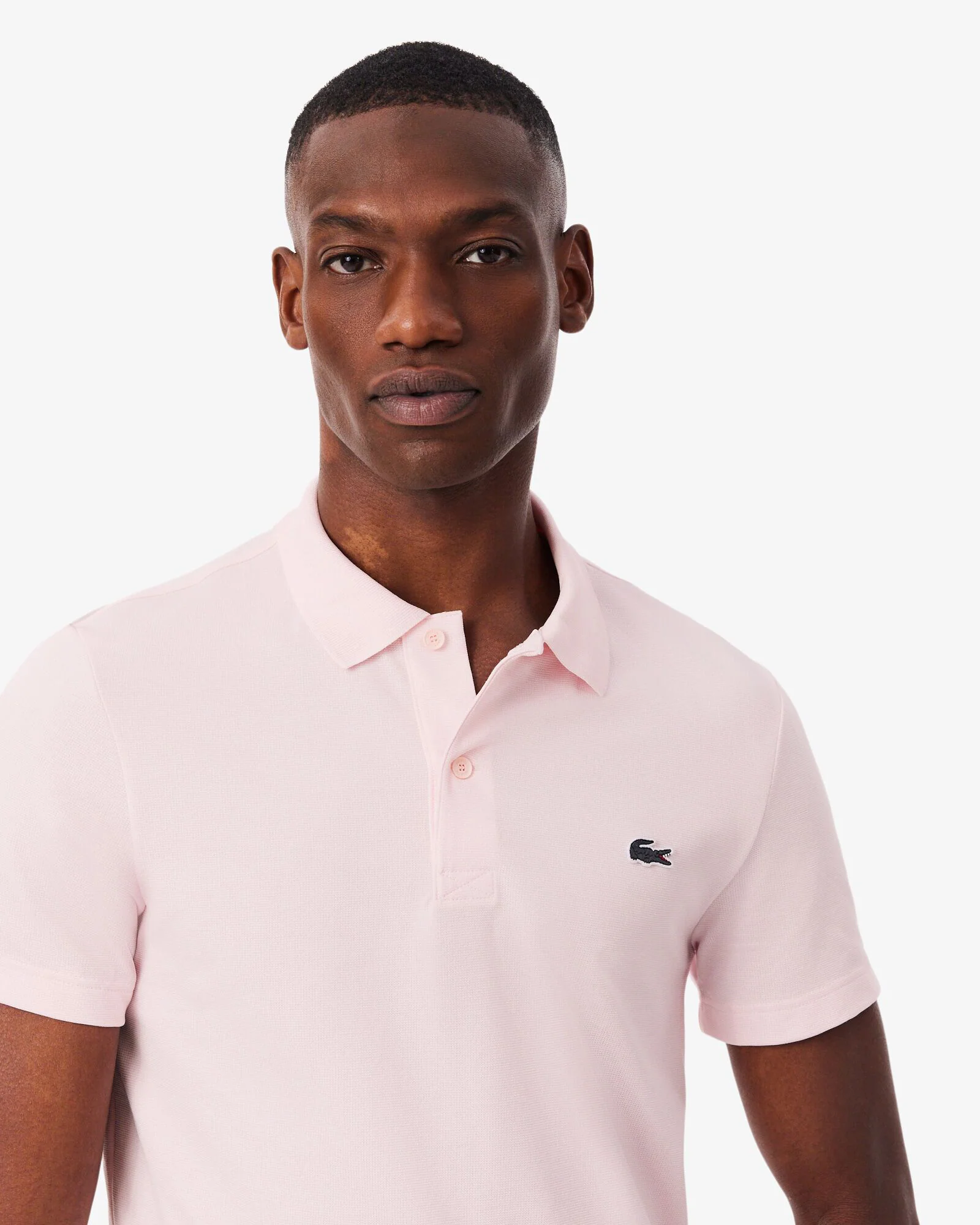 Lacoste Short Sleeved Mens Polo Shirt - Flamingo T03 - Image 2