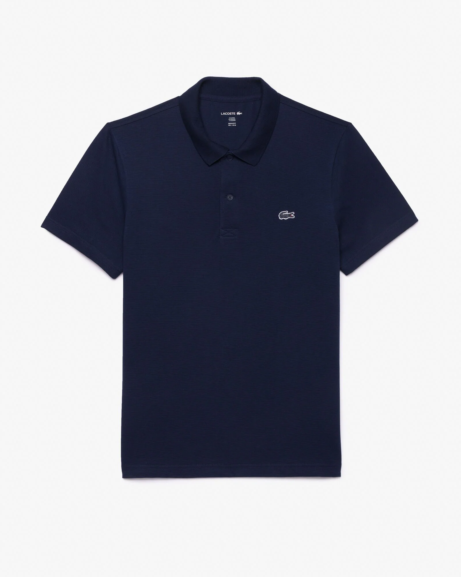 Lacoste Short Sleeved Mens Polo Shirt - Navy Blue 166 - Image 6