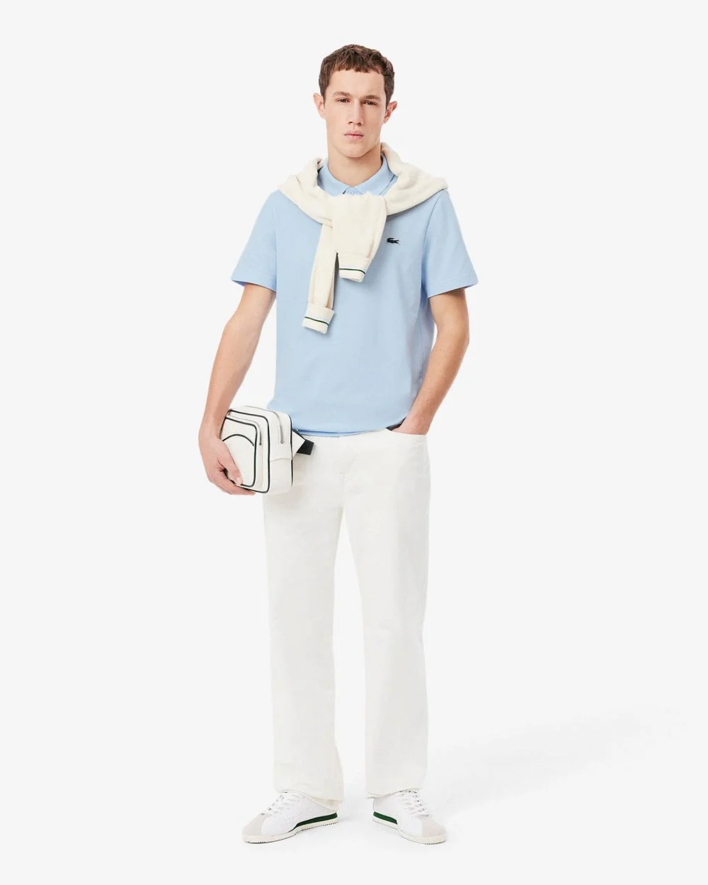 Lacoste Short Sleeved Mens Polo Shirt - Rill T01 - Image 2