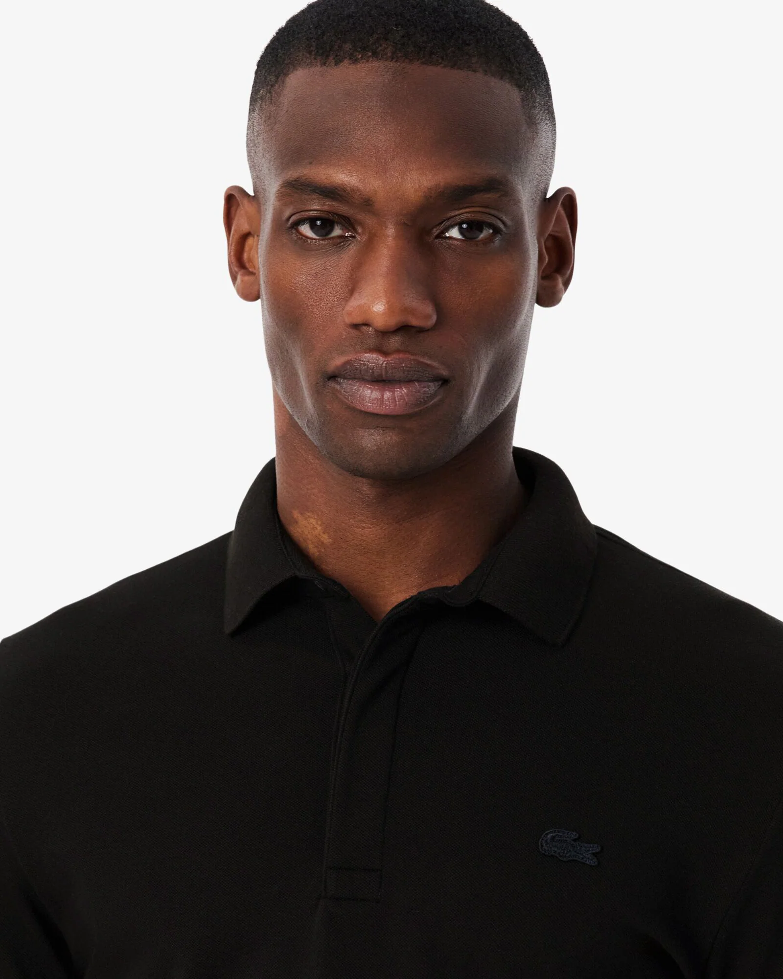Lacoste Smart Paris Mens Stretch Cotton Polo Shirt - Black 031 - Image 2