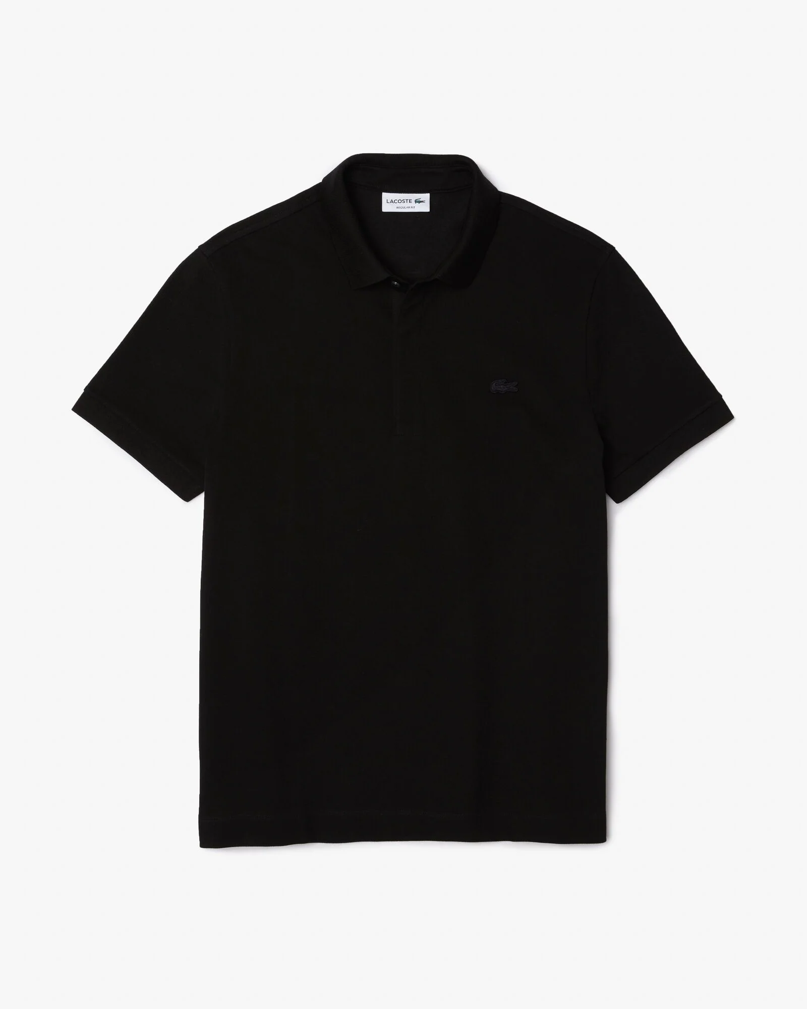 Lacoste Smart Paris Mens Stretch Cotton Polo Shirt - Black 031 - Image 4