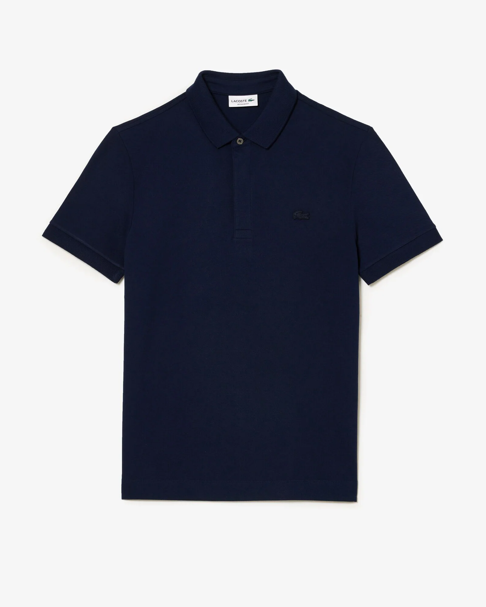 Lacoste Smart Paris Mens Stretch Cotton Polo Shirt - Midnight Blue 166 - Image 7