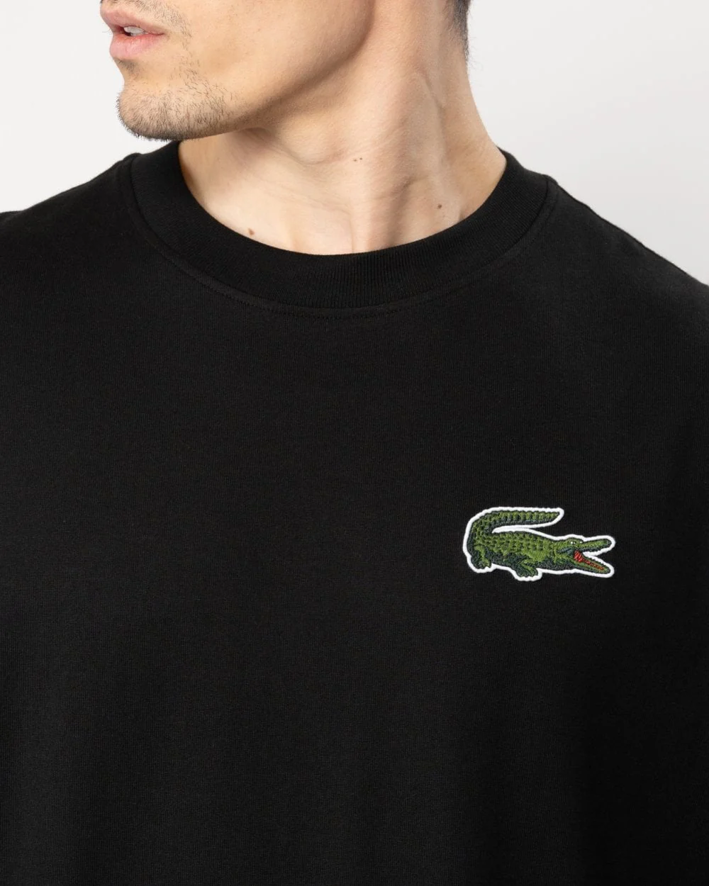 Lacoste Unisex Loose Fit Large Crocodile T-shirt - Image 2