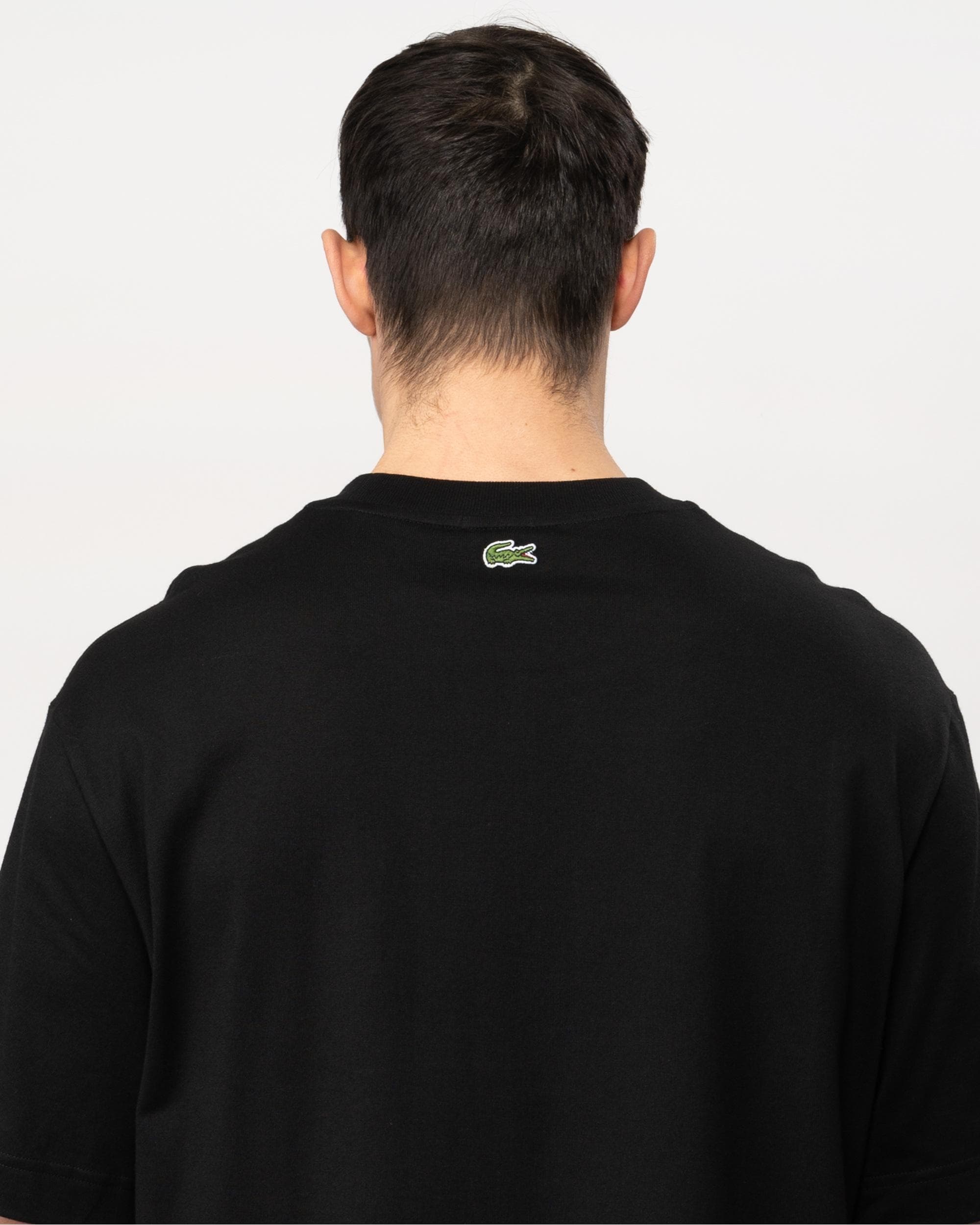 Lacoste Unisex Loose Fit Large Crocodile T-shirt - Image 4