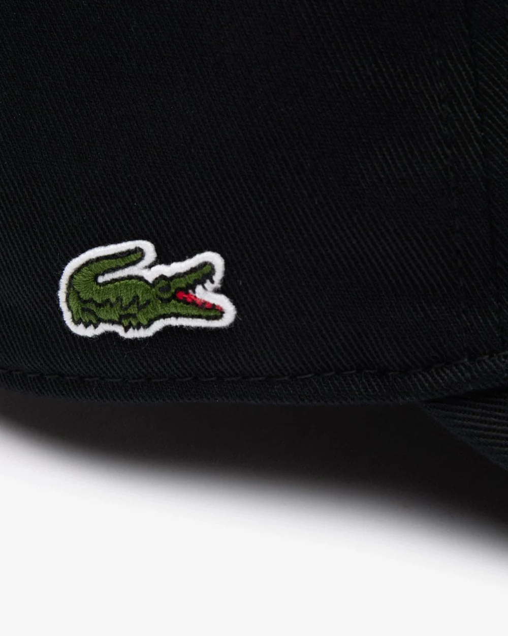 Lacoste Unisex Twill Cap - Black 031 - Image 4