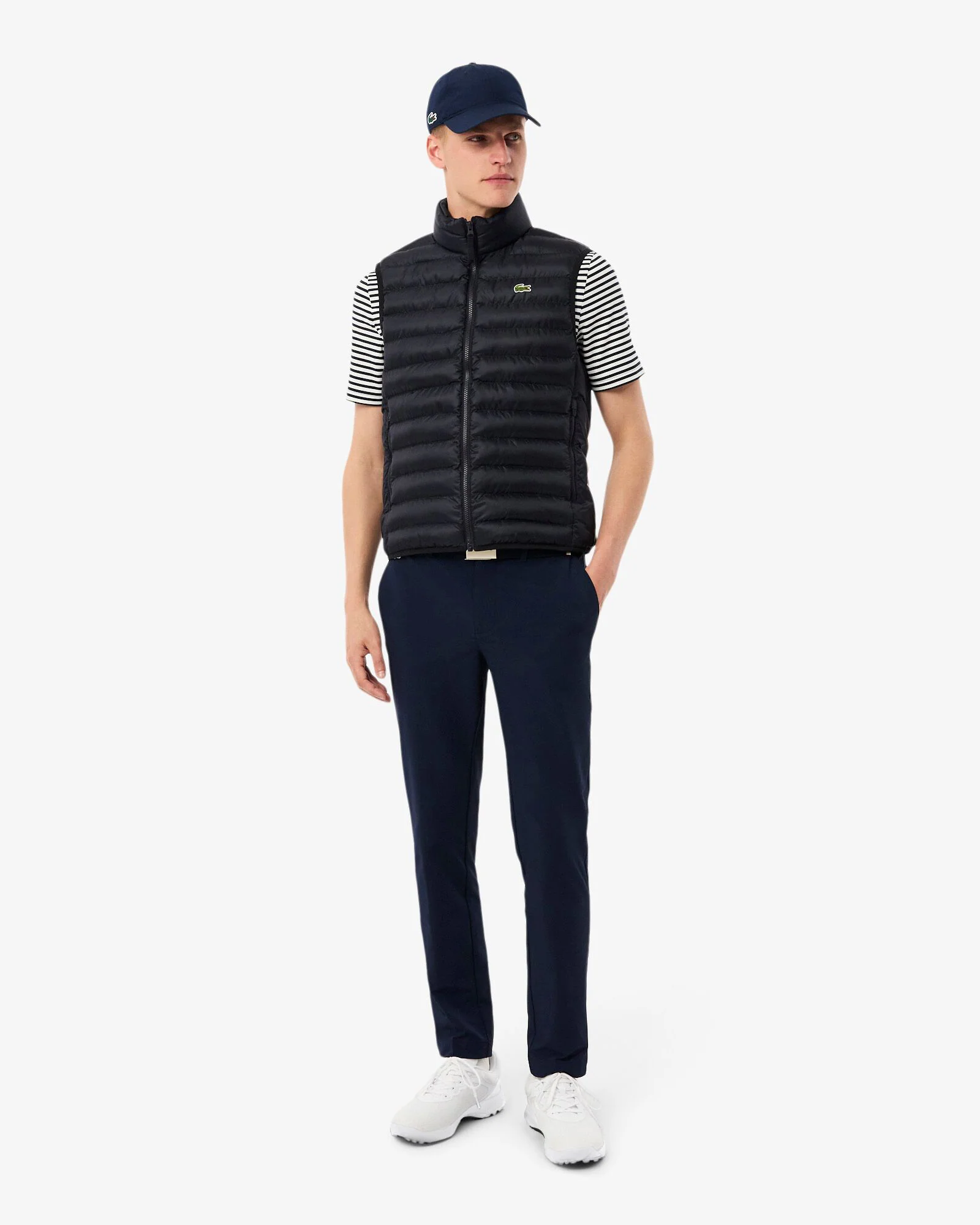 Lacoste Water-Repellent Mens Puffed Gilet - Abysm HDE - Image 3