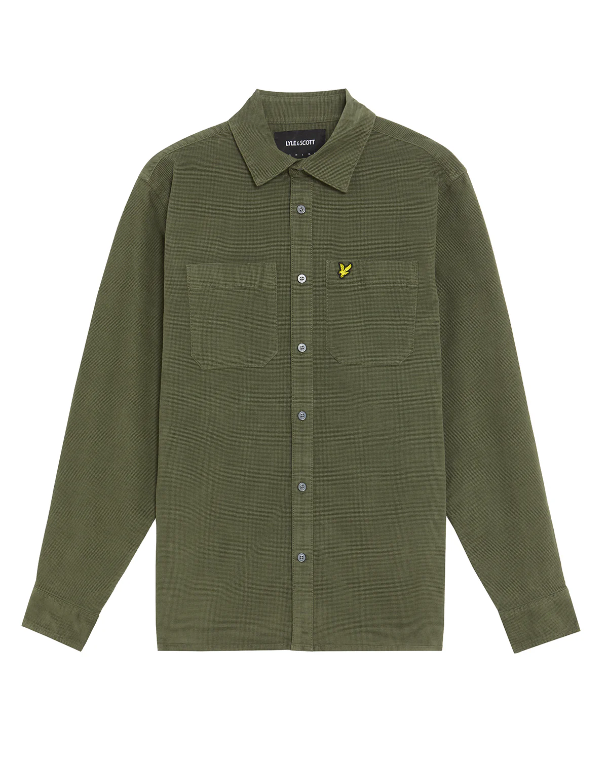 Lyle & Scott Corduroy Shirt - X848 Deep Depths - Image 6