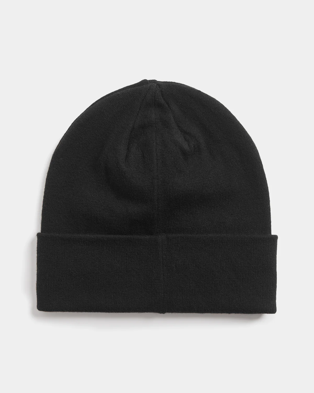 Lyle & Scott Cotton Merino Beanie - Z865 Jet Black - Image 3