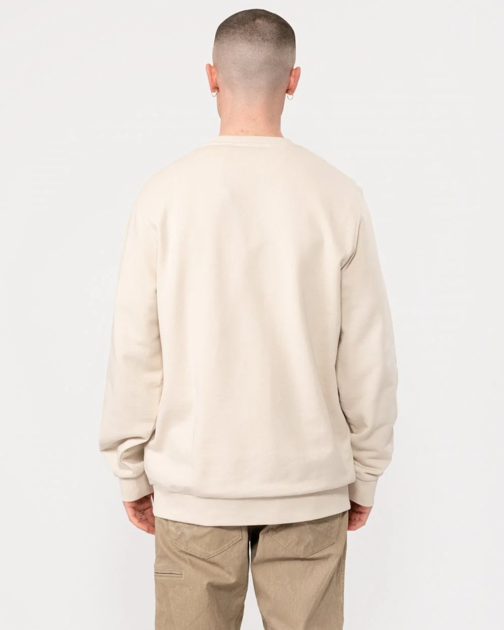 Lyle & Scott Loopback Embroidered Mens Crew Neck Sweatshirt - Image 4