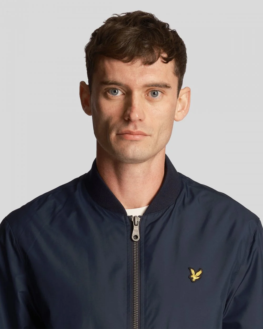 Lyle & Scott Mens Bomber Jacket - Image 2