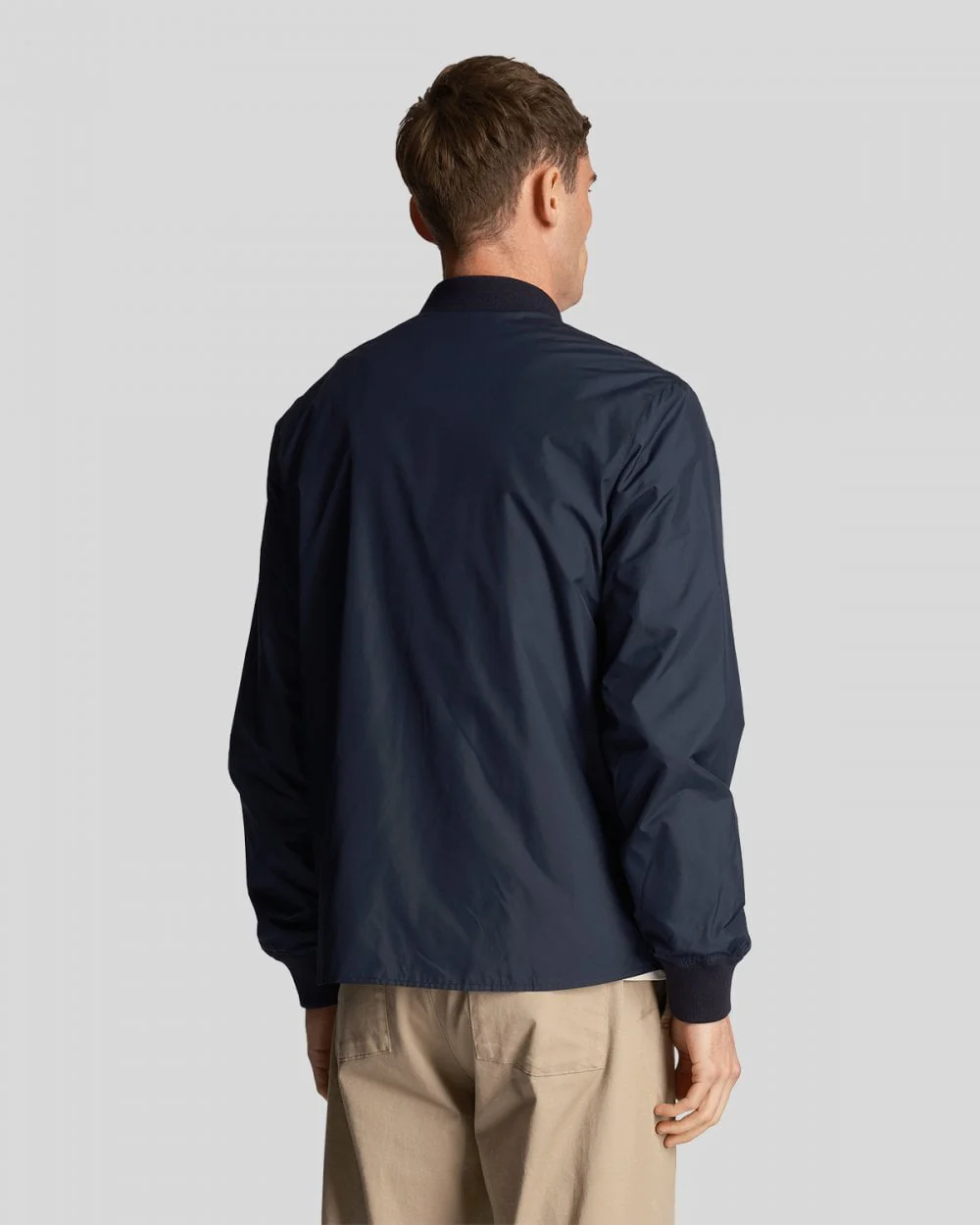 Lyle & Scott Mens Bomber Jacket - Image 4