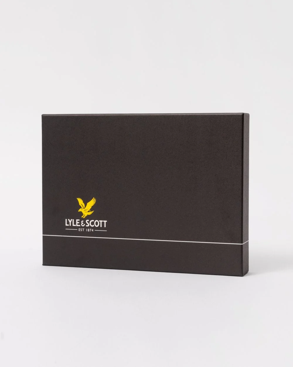 Lyle & Scott Mens Checked Scarf and Beanie Gift Set - Image 3