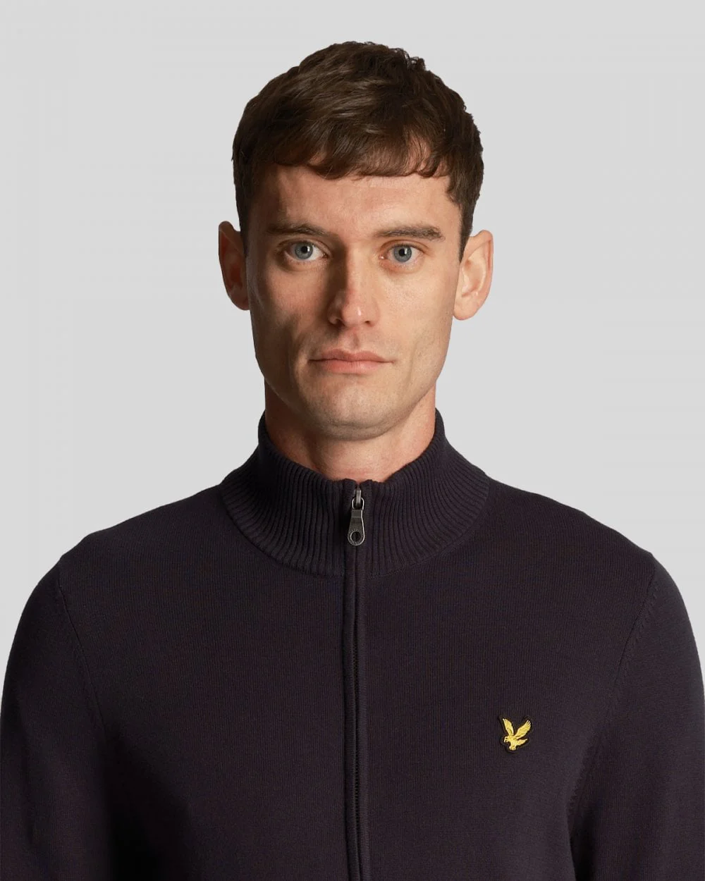 Lyle & Scott Mens Full Zip Jumper - Image 2