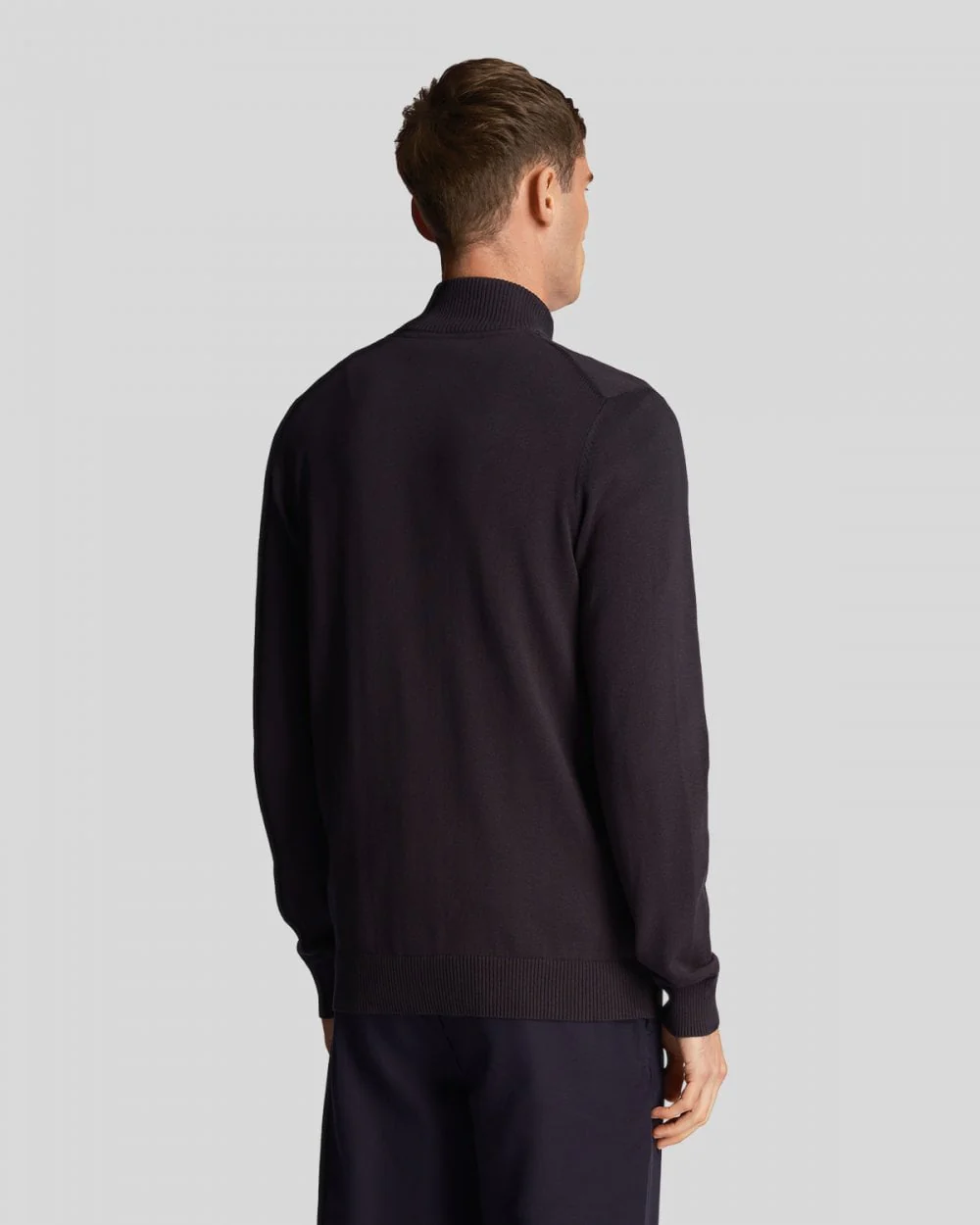 Lyle & Scott Mens Full Zip Jumper - Image 4