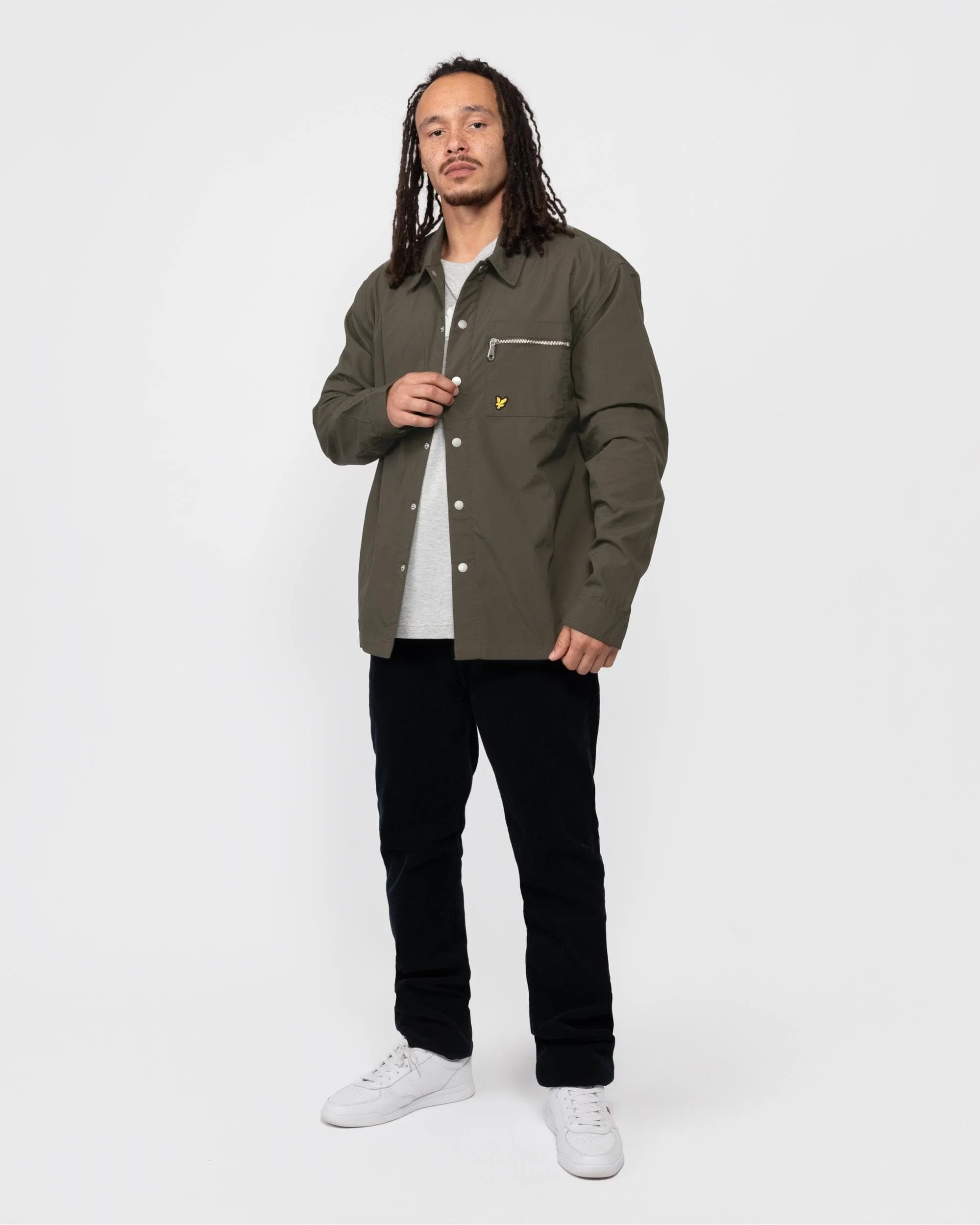 Lyle & Scott Mens Nylon Overshirt - Image 3
