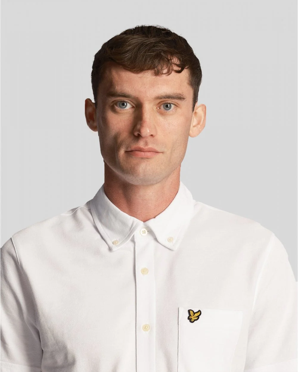 Lyle & Scott Mens Short Sleeve Pique Shirt - Image 2