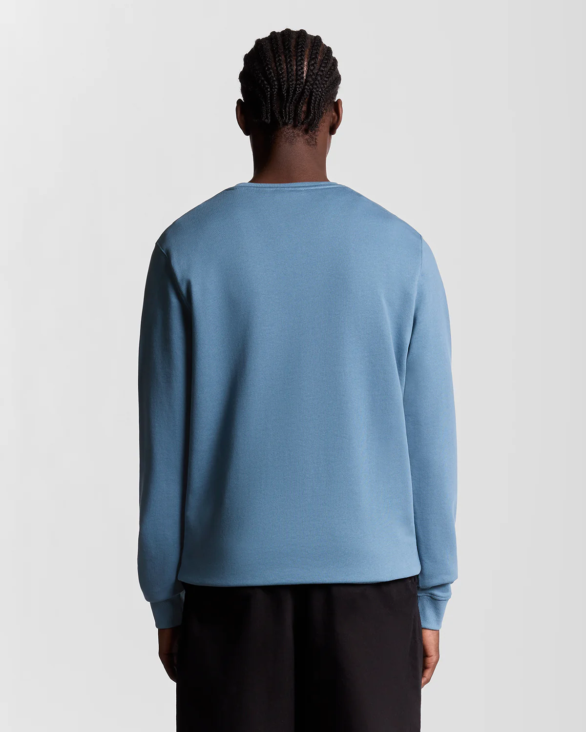 Lyle & Scott Mens Sweatshirt ML424VOG - X861 Ocean Sky - Image 4