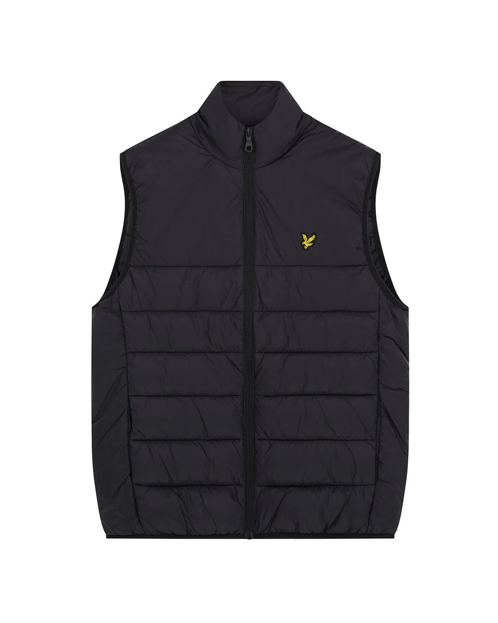 Lyle & Scott Mens Wadded Gilet - Z865 Jet Black - Image 5